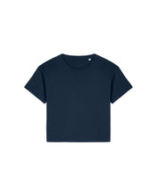 Women's T-shirt with curved high-low hem - 155 GSM | Stella Etta - STTW264