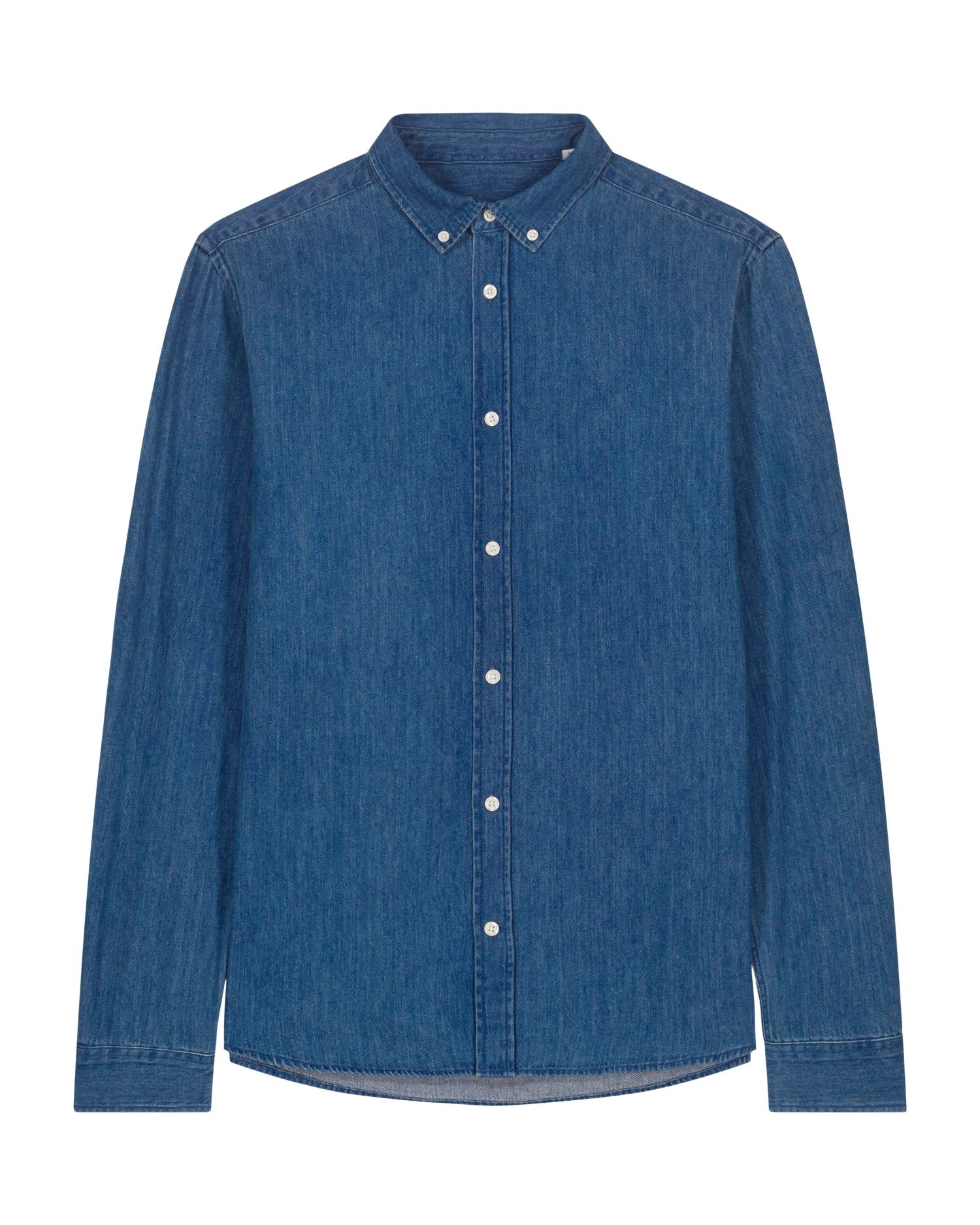 Men's Denim Shirt - 235 GSM | Stanley Denim Shirt STWM967