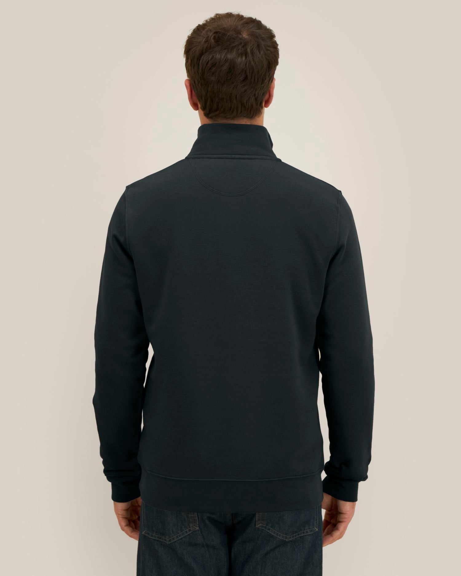 Unisex Organic Cotton Quarter Zip Sweatshirt - 280 GSM | Trucker 2.0 STSU204