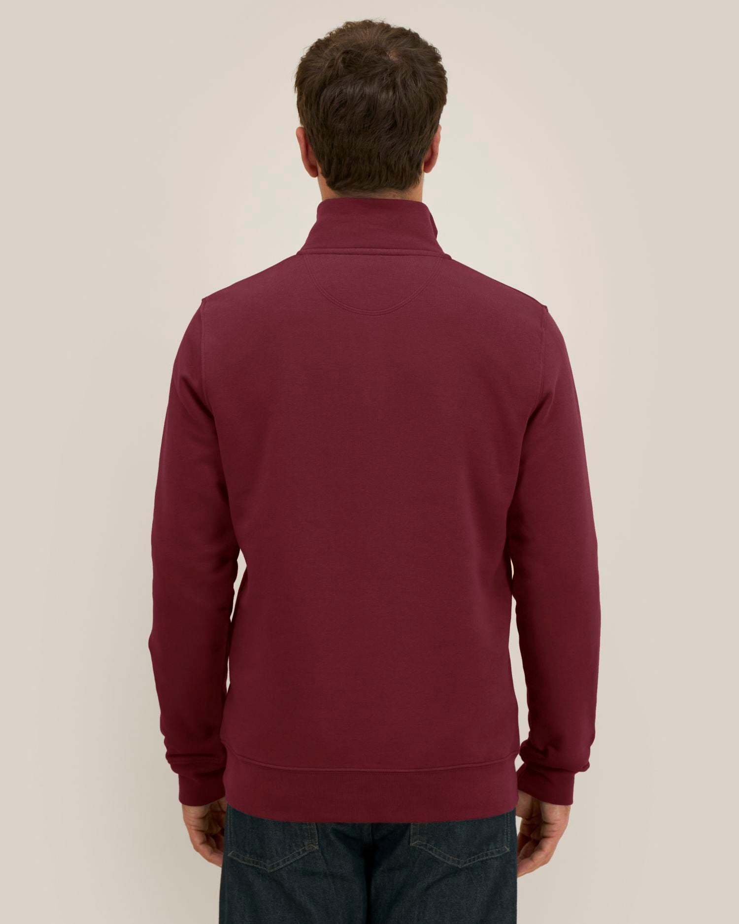 Unisex Organic Cotton Quarter Zip Sweatshirt - 280 GSM | Trucker 2.0 STSU204