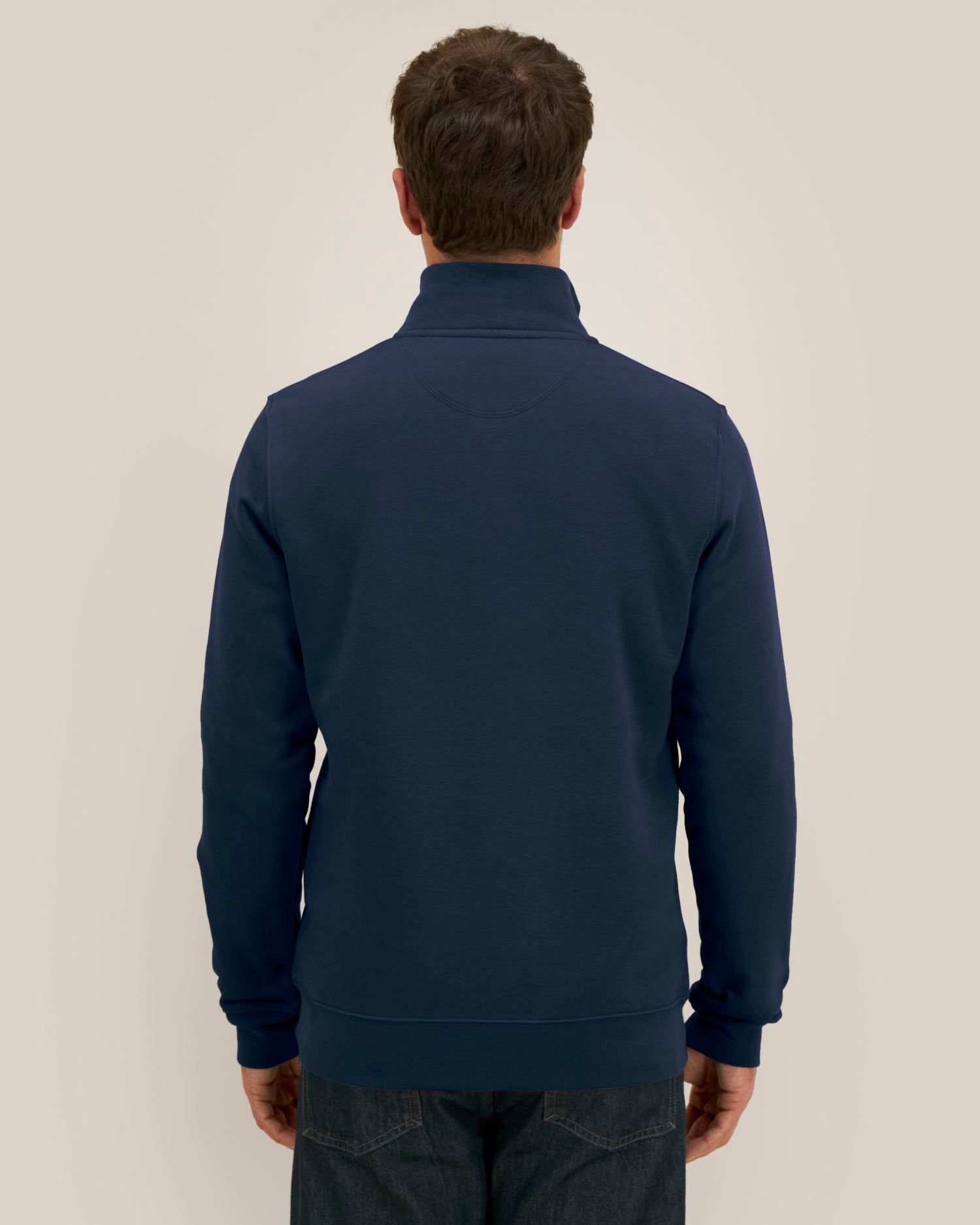 Unisex Organic Cotton Quarter Zip Sweatshirt - 280 GSM | Trucker 2.0 STSU204