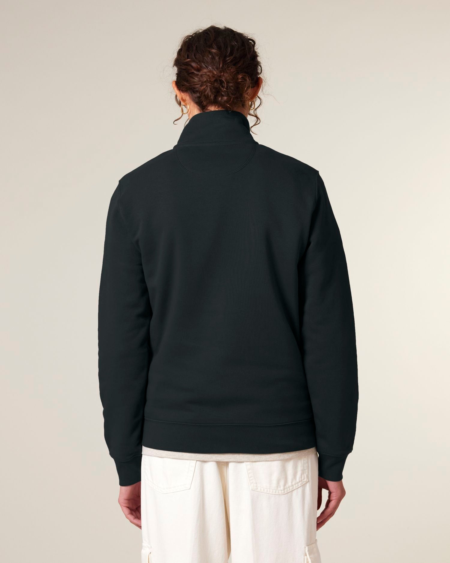 Unisex Organic Quarter Zip Sweatshirt | Organic Blank