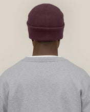 Unisex Ribbed Cuffed Beanie in Organic Cotton | Rib Beanie 2.0 - STAU295