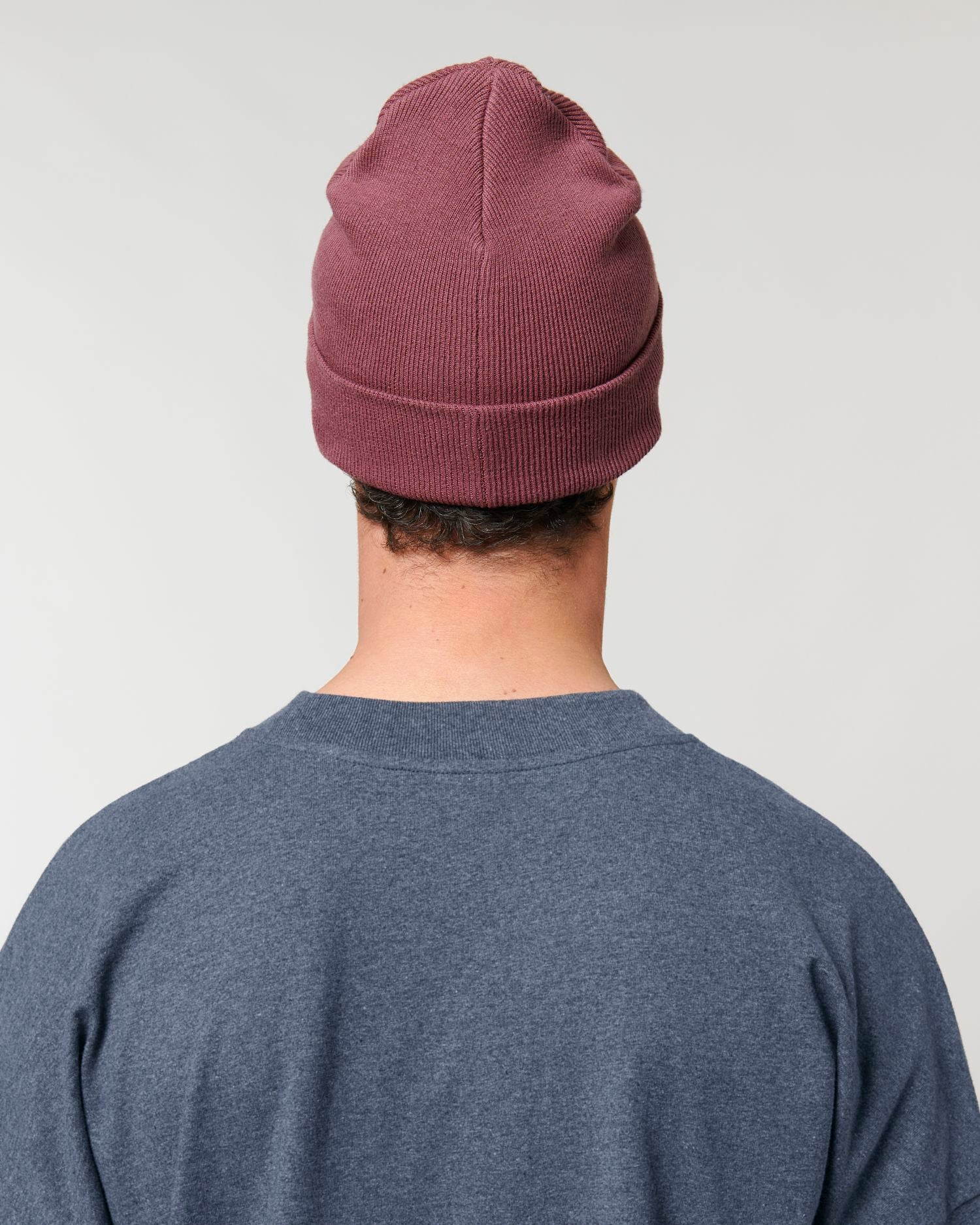 Organic & Recycled Two-Layer Beanie | Rib Beanie STAU772