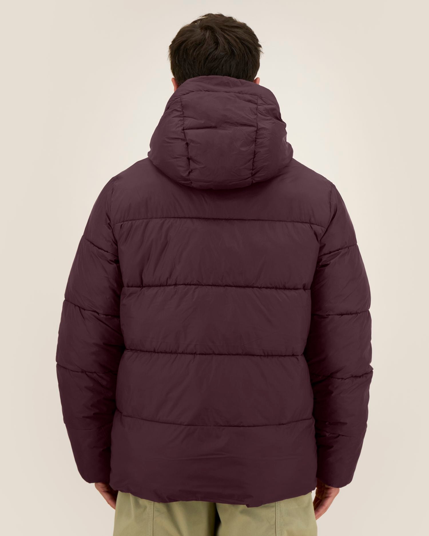 Unisex-Pufferjacke mit Kapuze aus recyceltem Nylon | Puffer 2.0 - STJU292
