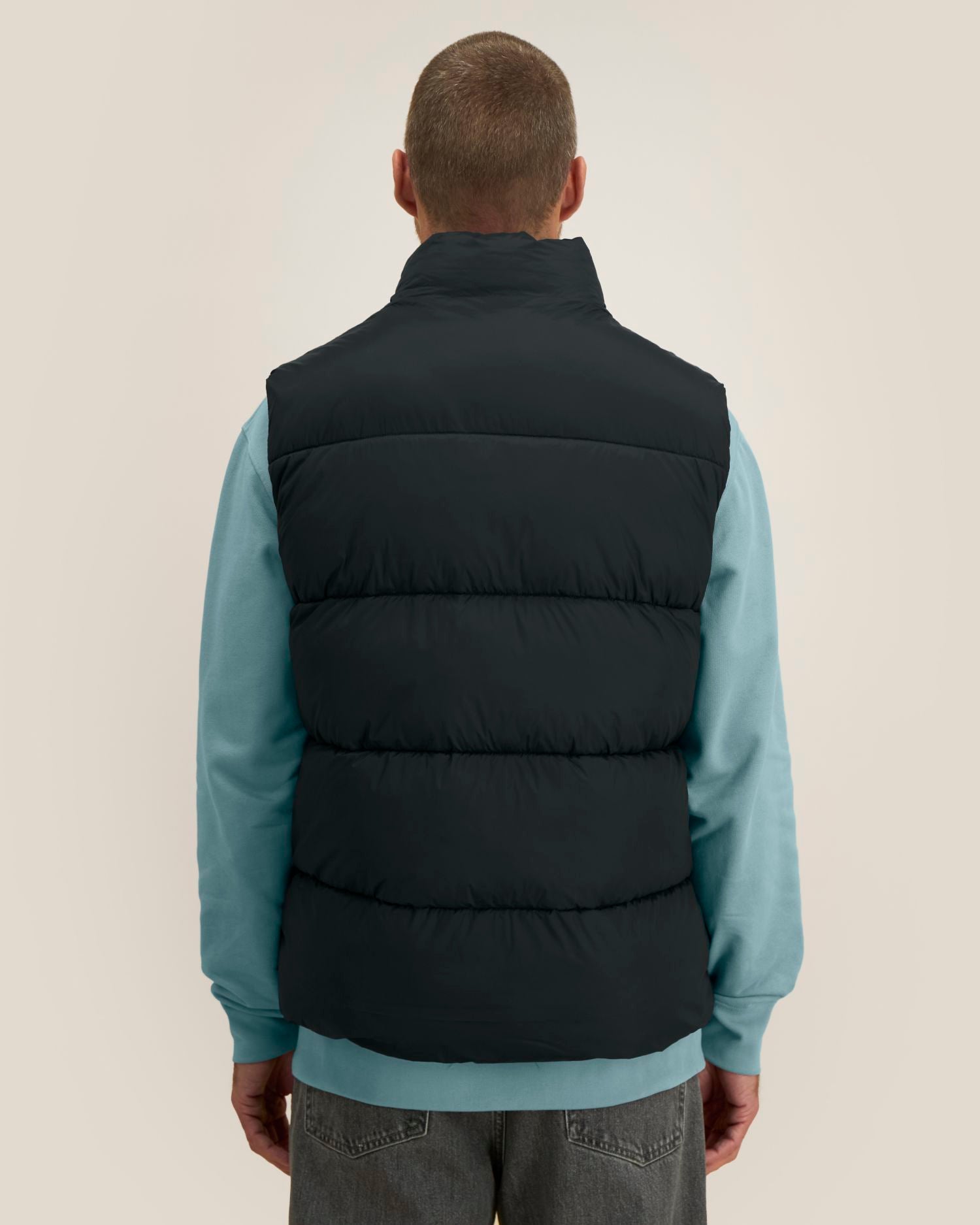 Unisex Padded Gilet in Recycled Nylon | Puffer Gilet 2.0 - STJU293