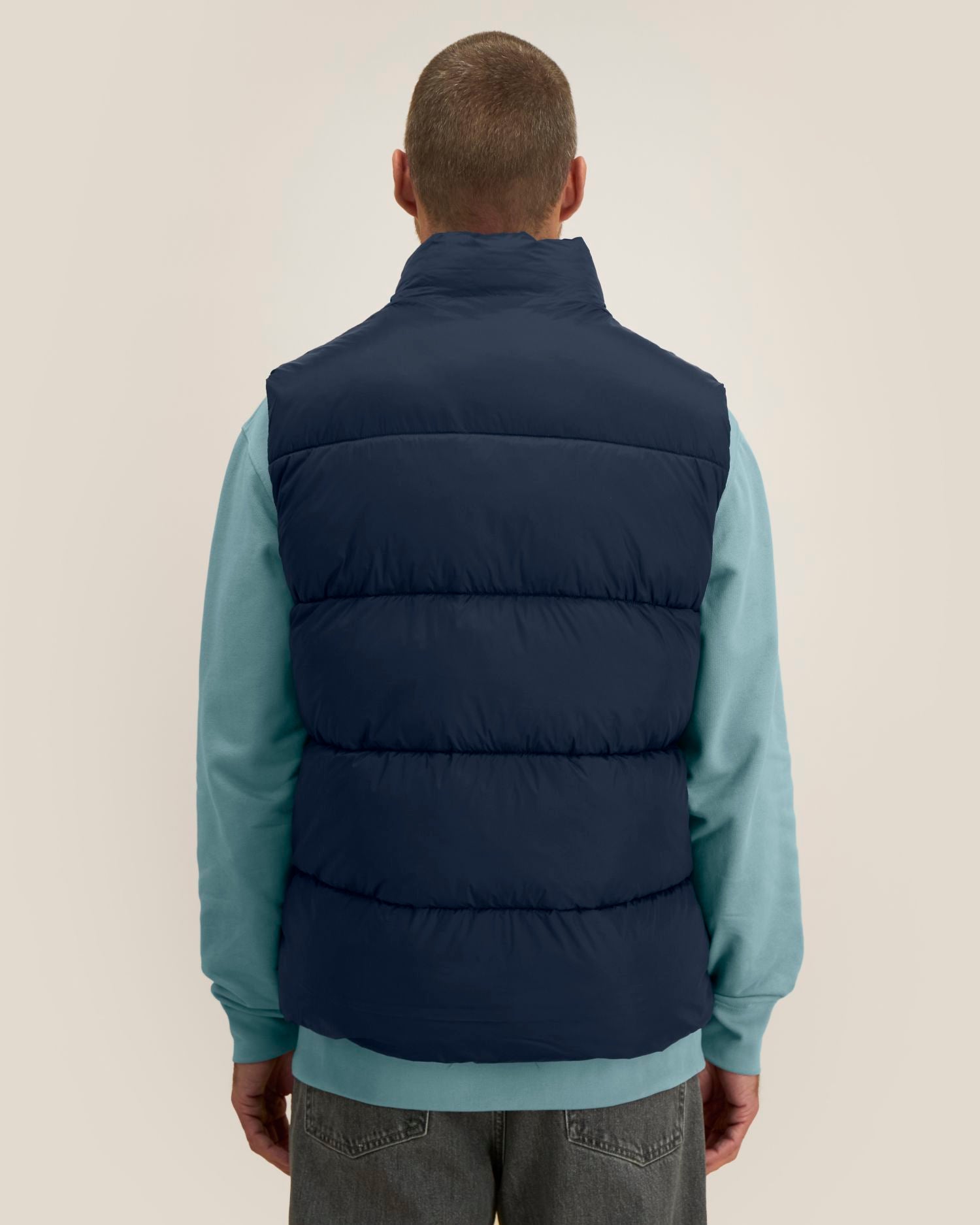Unisex Padded Gilet in Recycled Nylon | Puffer Gilet 2.0 - STJU293