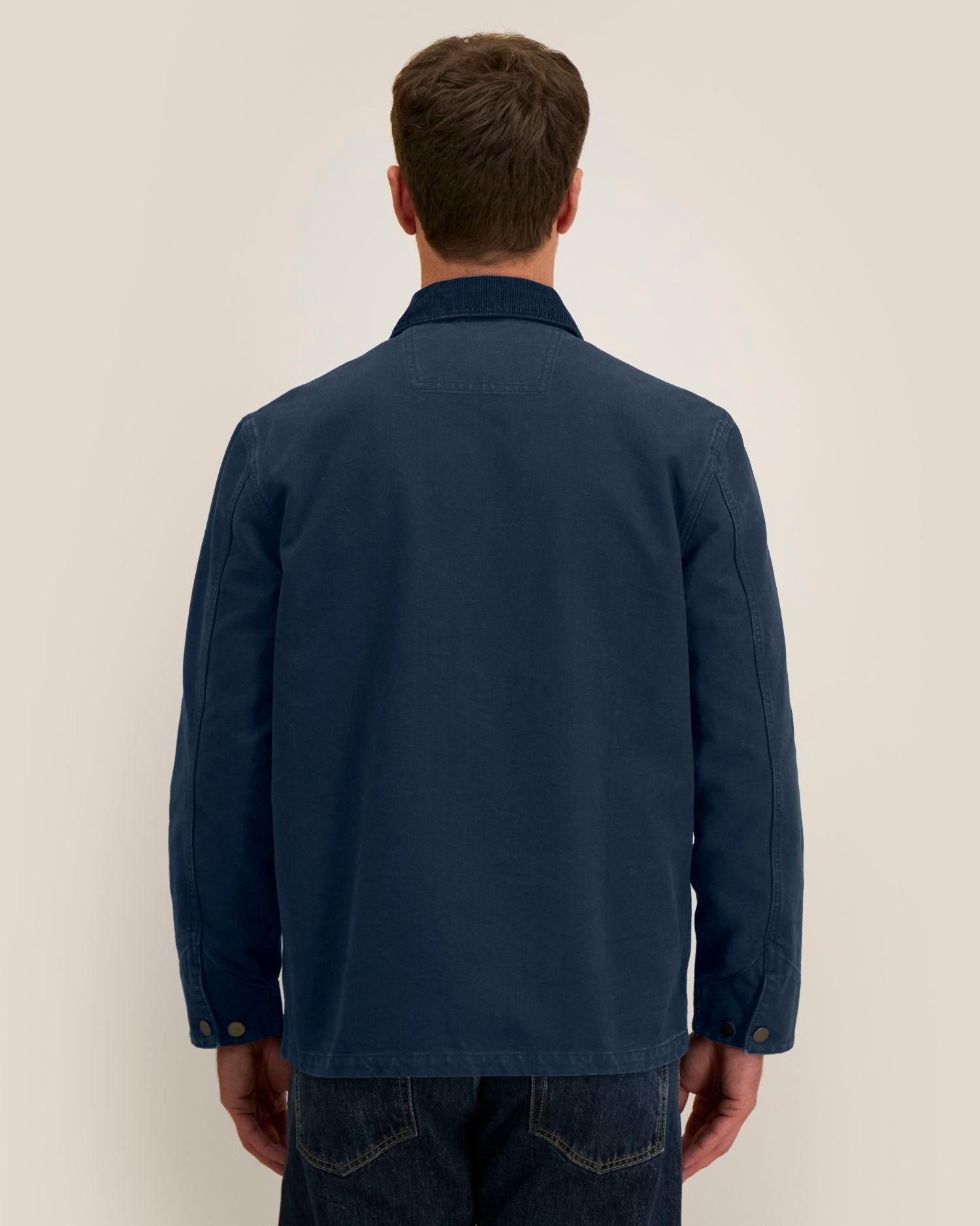 Unisex-Jacke aus stückgefärbtem Baumwoll-Canvas – 379 GSM | Arbeitsjacke – STJU294