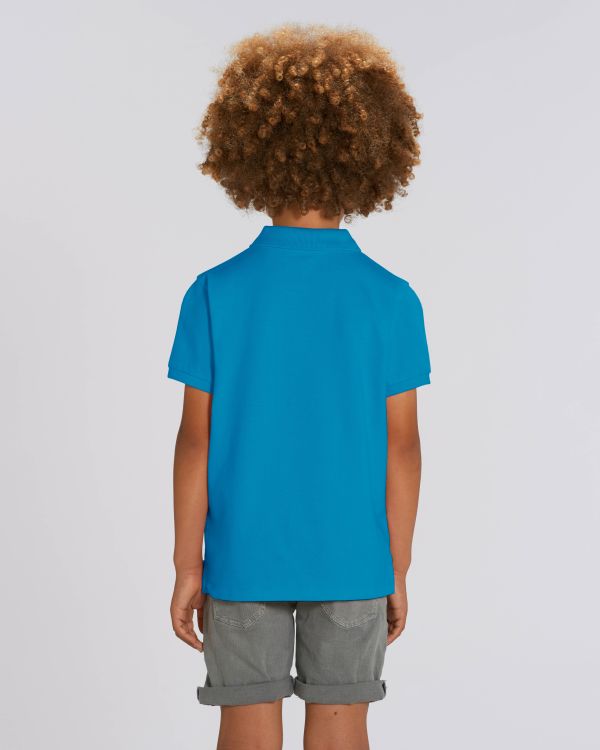 Polo orgánico clásico para niños - 220 g/m² | Mini SprinterSTPK908