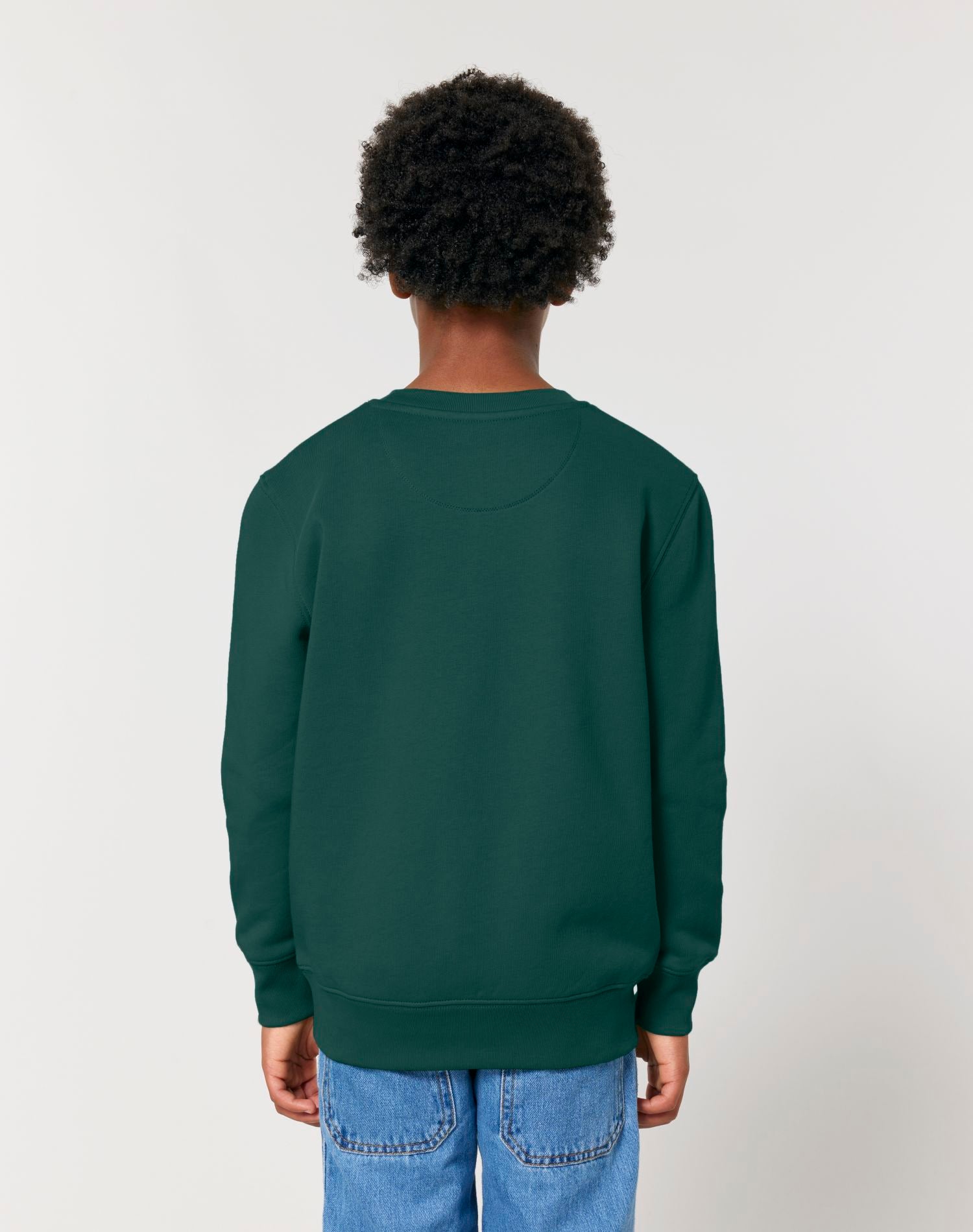 Kinderen' Organische Crew Neck Sweatshirt - 300 GSM | Mini Changer 2.0 STSK181