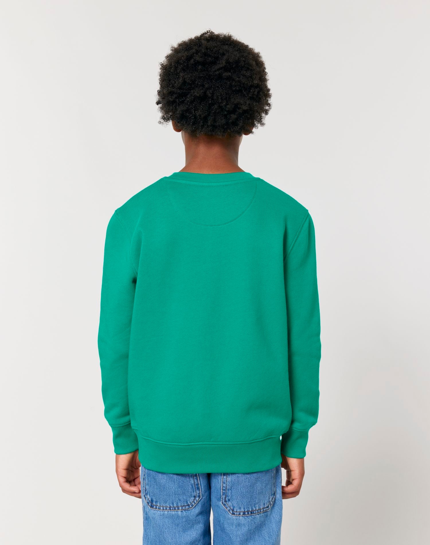 Kinderen' Organische Crew Neck Sweatshirt - 300 GSM | Mini Changer 2.0 STSK181