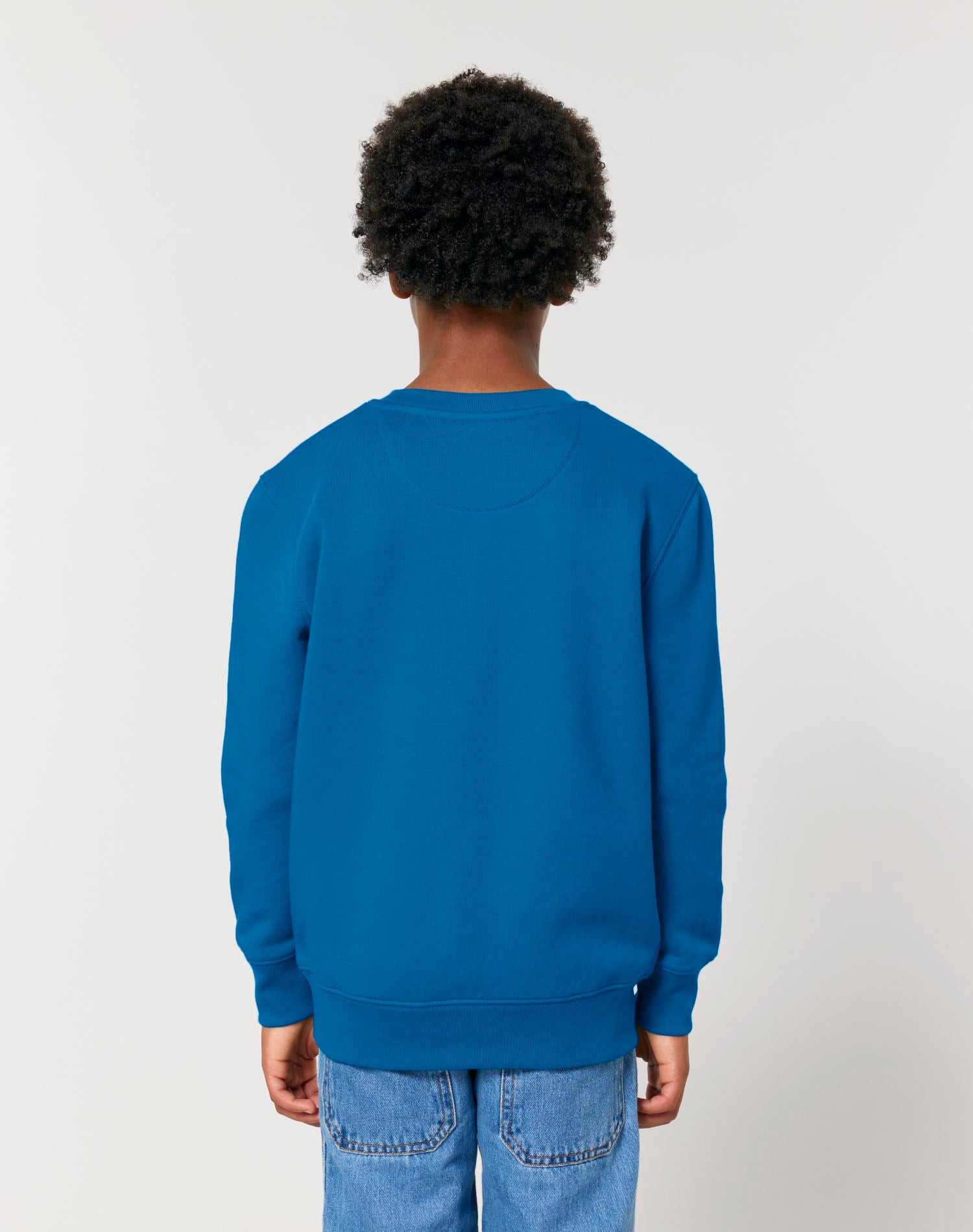 Kinderen' Organische Crew Neck Sweatshirt - 300 GSM | Mini Changer 2.0 STSK181