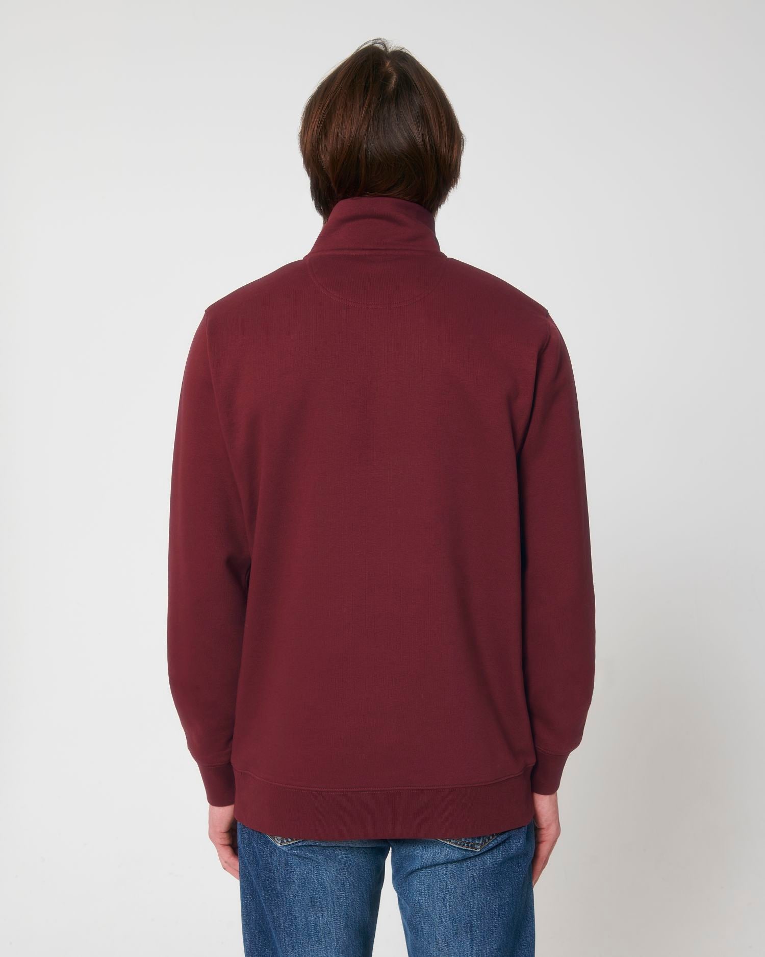 Men's Organic Zip Sweatshirt 300 G/M² | Stanley Trucker Crewnecks STSM611