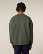 Unisex Oversized Organic Cotton Crew Neck Sweatshirt - 350 GSM | Radder 2.0 STSU208