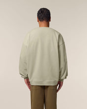 Unisex Oversized Organic Cotton Crew Neck Sweatshirt - 350 GSM | Radder 2.0 STSU208