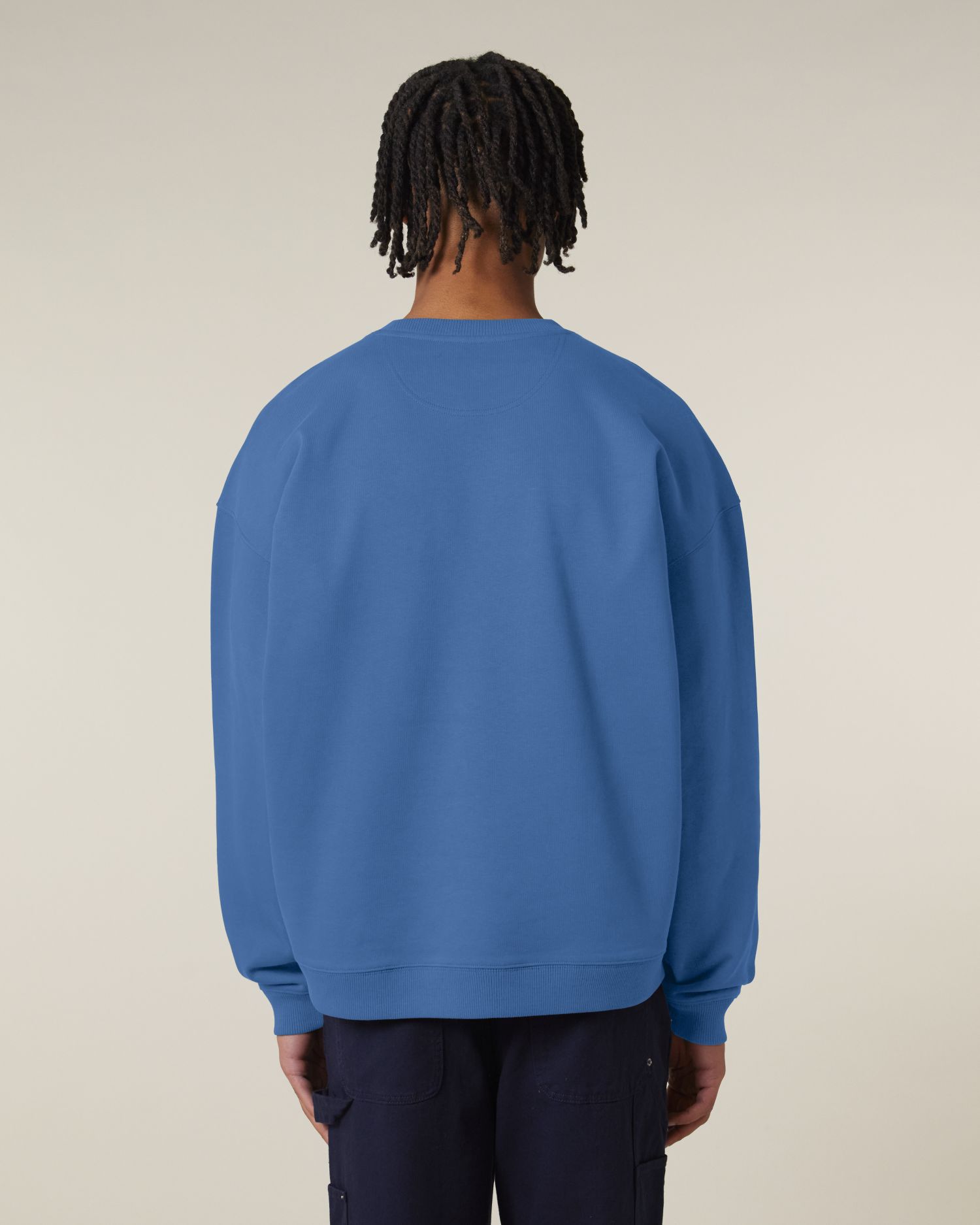 Unisex Oversized Organic Cotton Crew Neck Sweatshirt - 350 GSM | Radder 2.0 STSU208