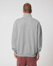 Unisex Organic Cotton Quarter Zip Crewnecks  Sweatshirt 400 G/M² | Miller Dry STSU795