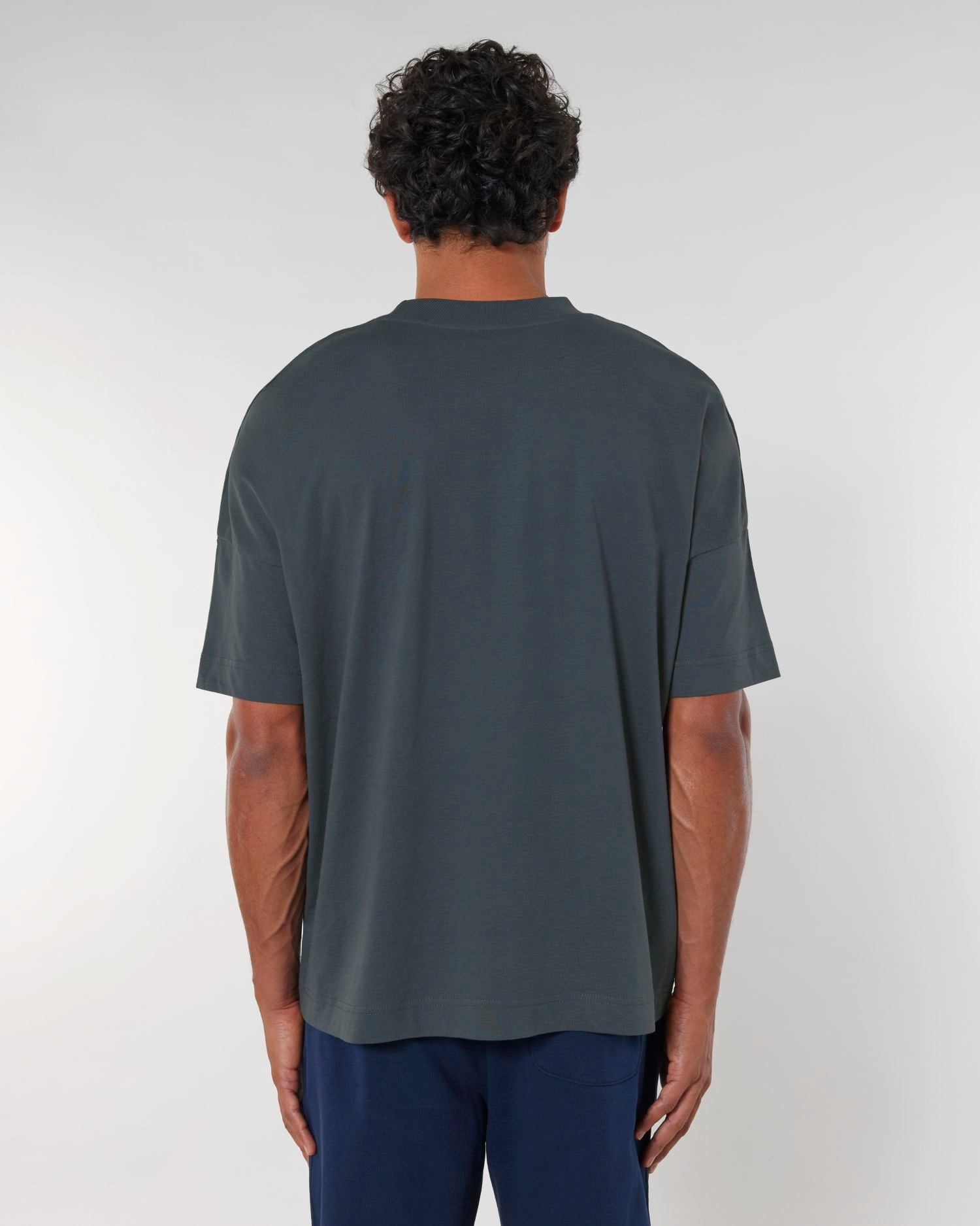 Camiseta extragrande orgánica unisex con cuello alto - 200 g/m² | Blaster STTU815