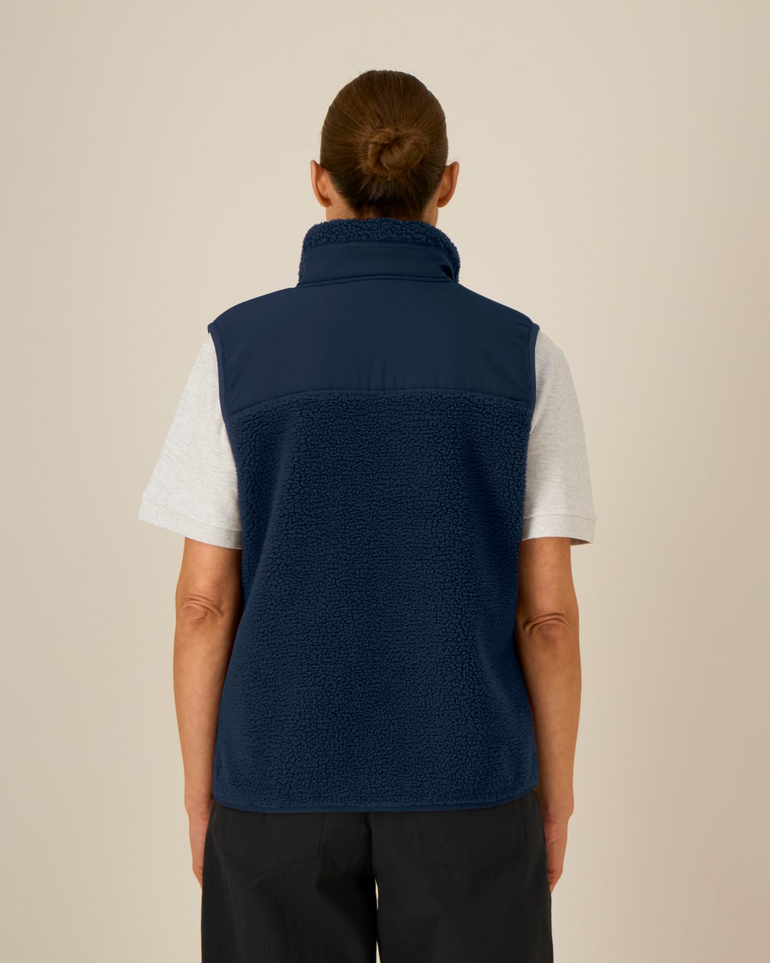 Veste Sherpa Sans Manches Recyclée Unisexe | Liner STJU249