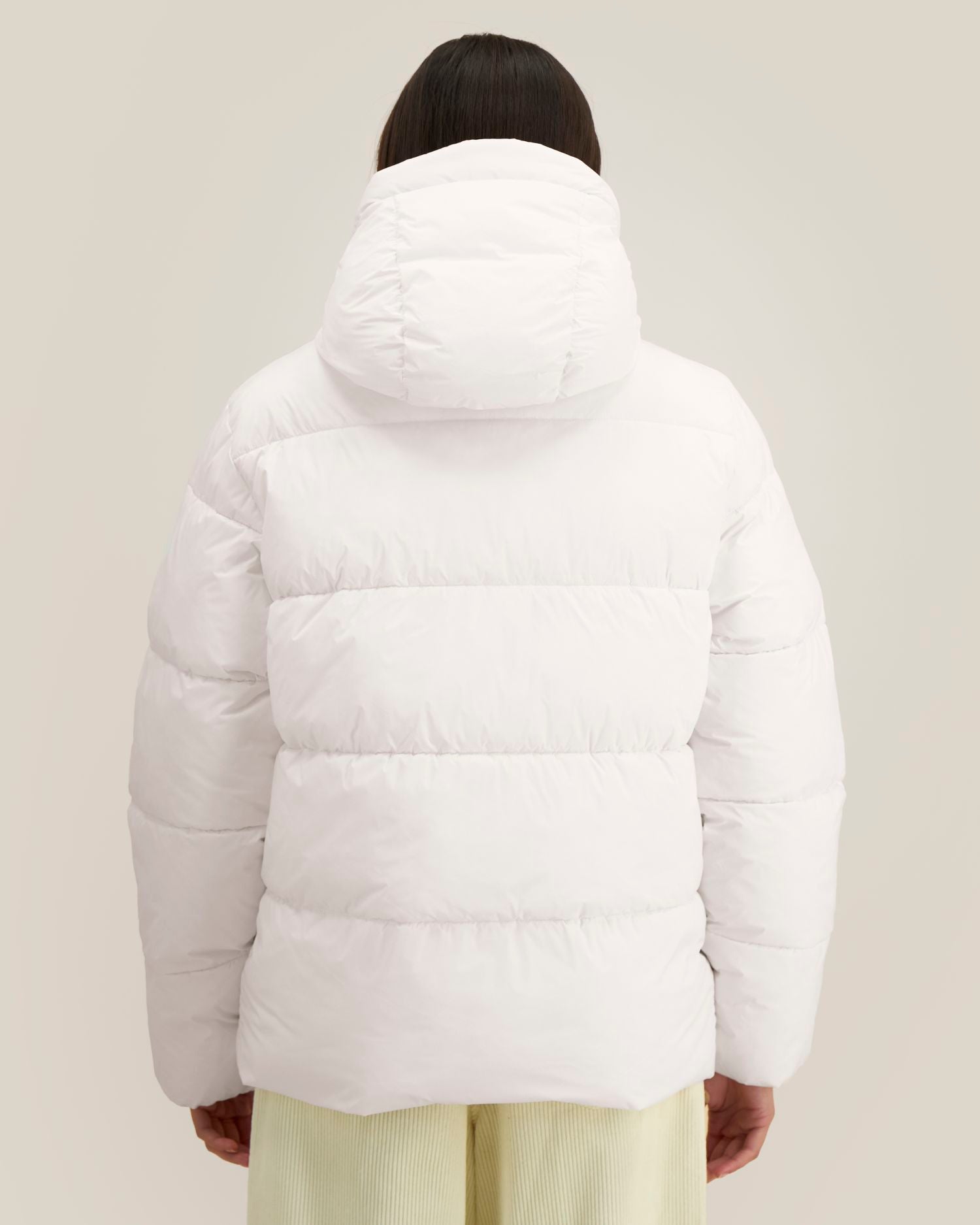 Unisex-Pufferjacke mit Kapuze aus recyceltem Nylon | Puffer 2.0 - STJU292