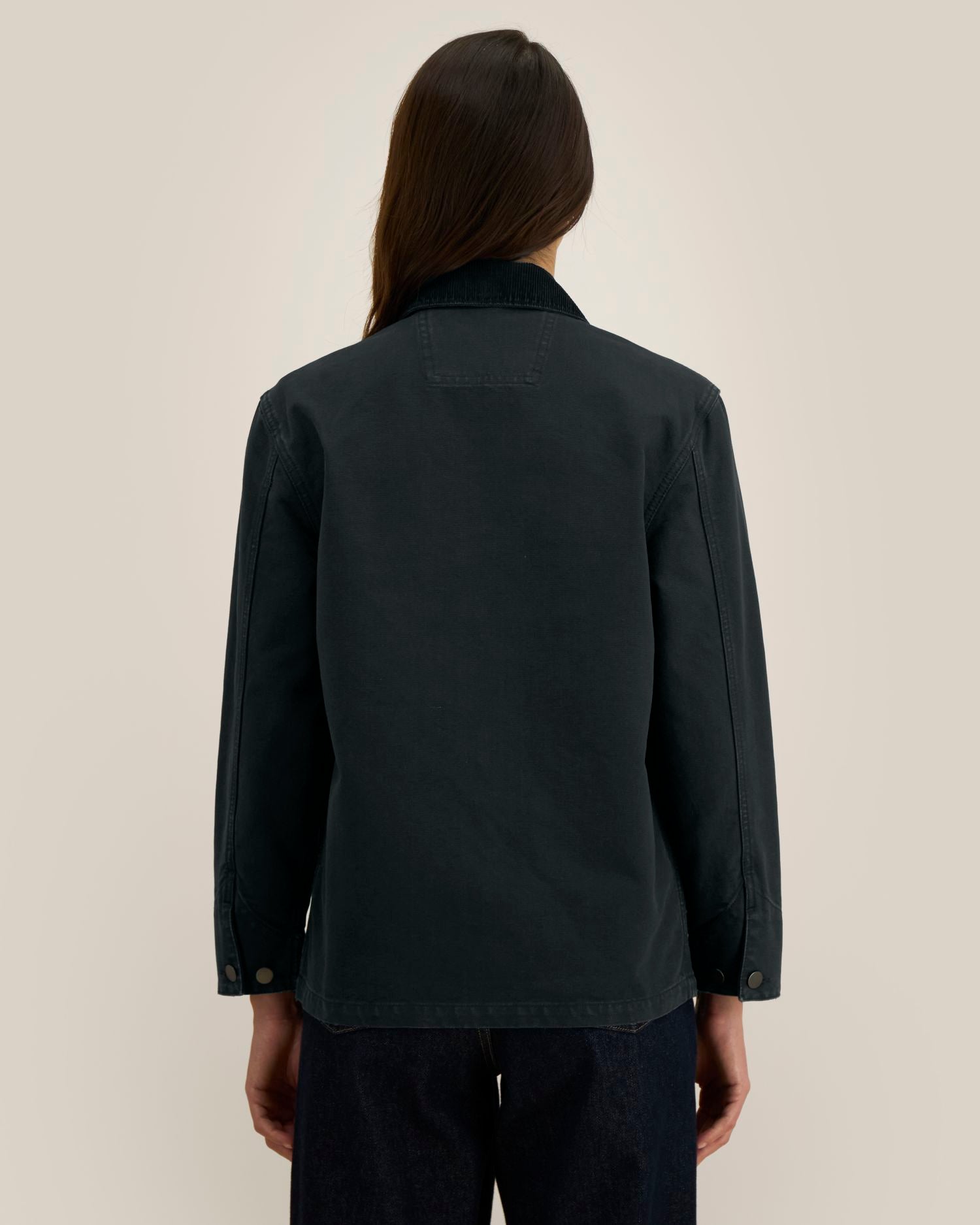 Unisex-Jacke aus stückgefärbtem Baumwoll-Canvas – 379 GSM | Arbeitsjacke – STJU294