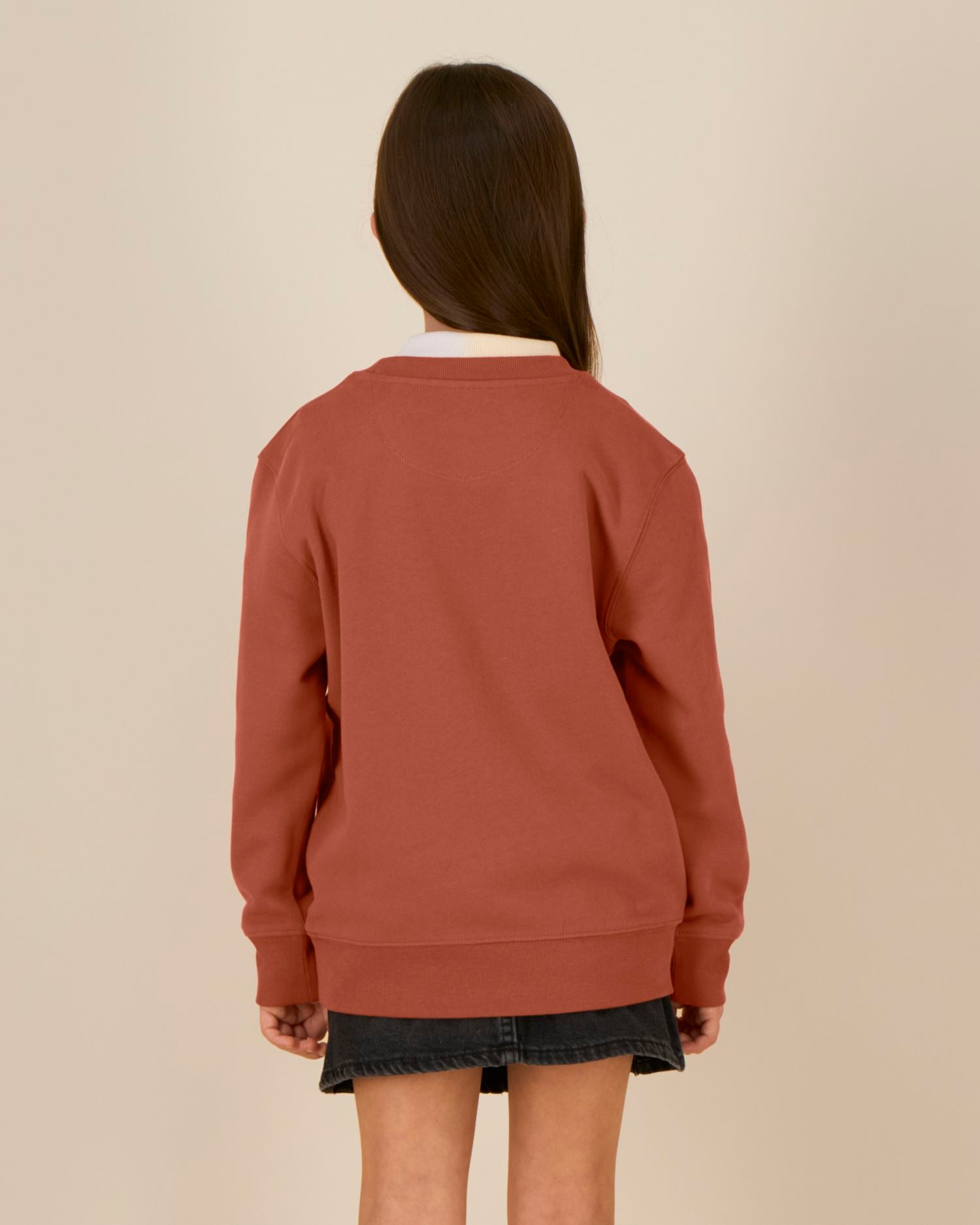 Kids' Organic Crew Neck Sweatshirt - 300 GSM | Mini Changer 2.0 STSK181