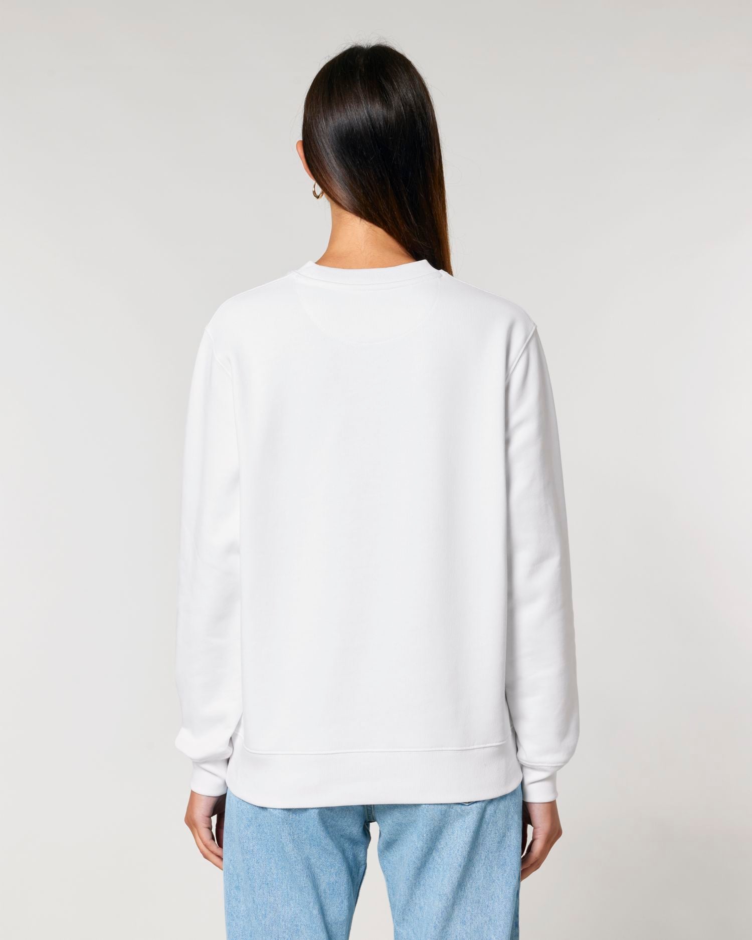 Sudadera unisex de cuello redondo - algodón orgánico 350 GSM | STSU178 Changer 2.0
