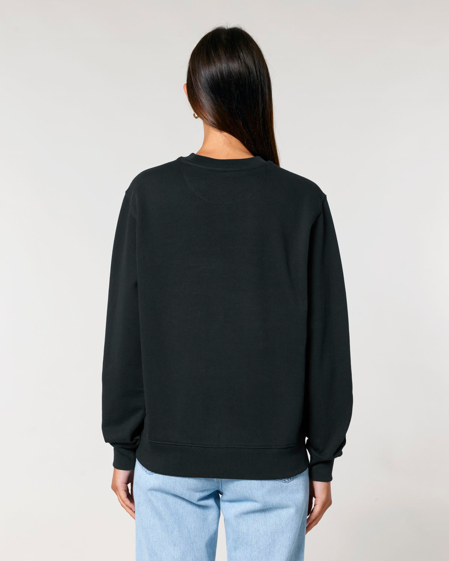 Sudadera unisex de cuello redondo - algodón orgánico 350 GSM | STSU178 Changer 2.0