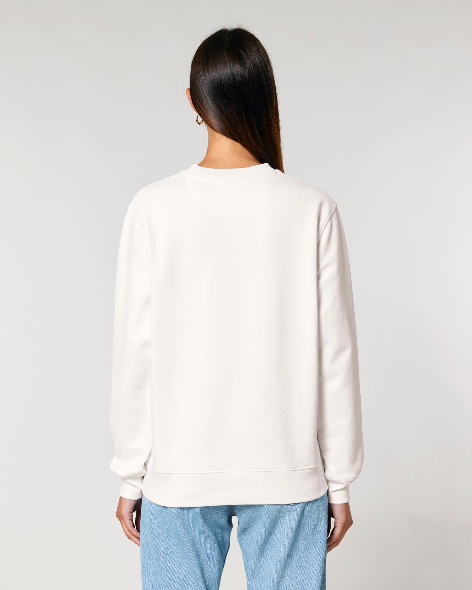 Sudadera unisex de cuello redondo - algodón orgánico 350 GSM | STSU178 Changer 2.0