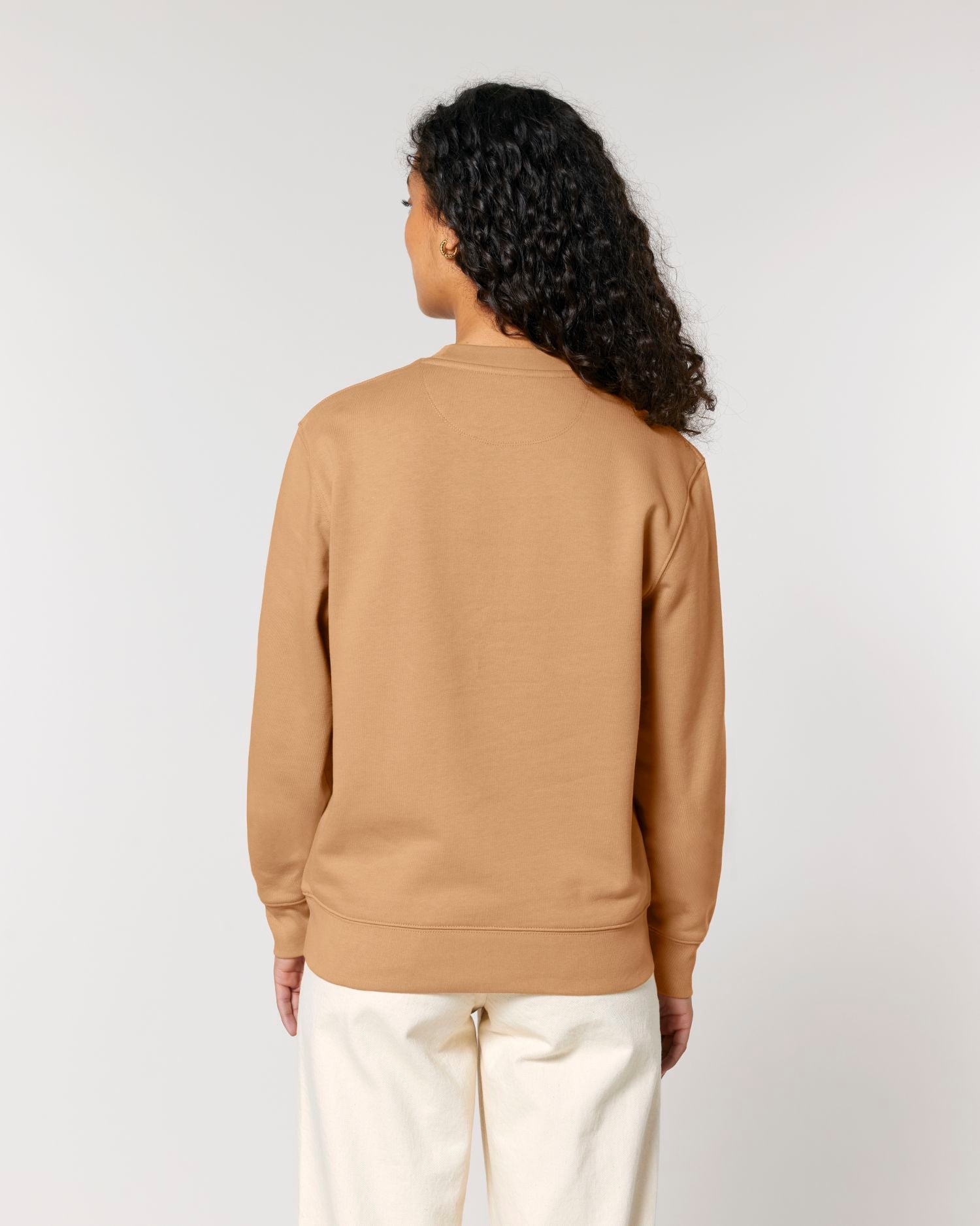 Sudadera unisex de cuello redondo - algodón orgánico 350 GSM | STSU178 Changer 2.0