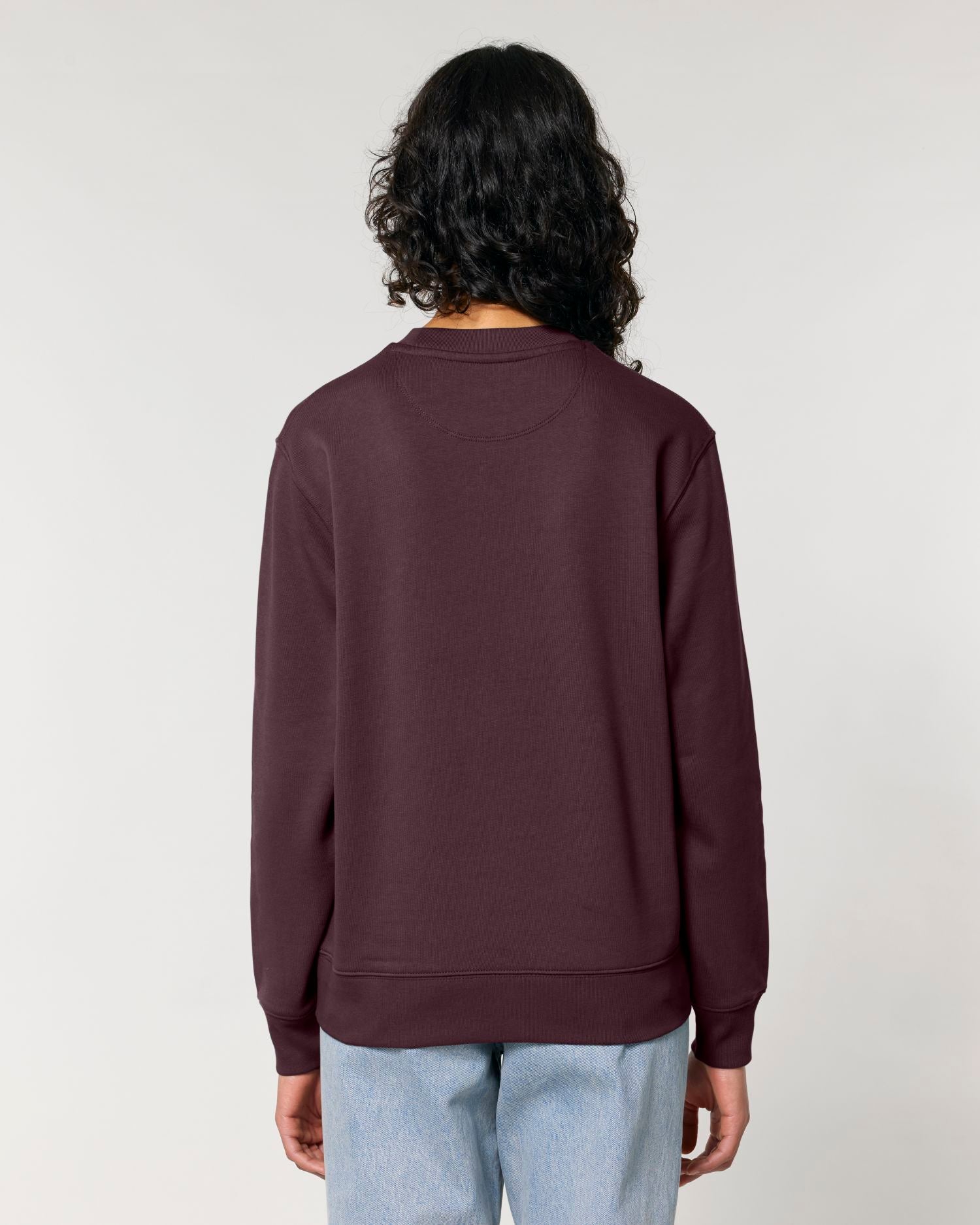 Sudadera unisex de cuello redondo - algodón orgánico 350 GSM | STSU178 Changer 2.0