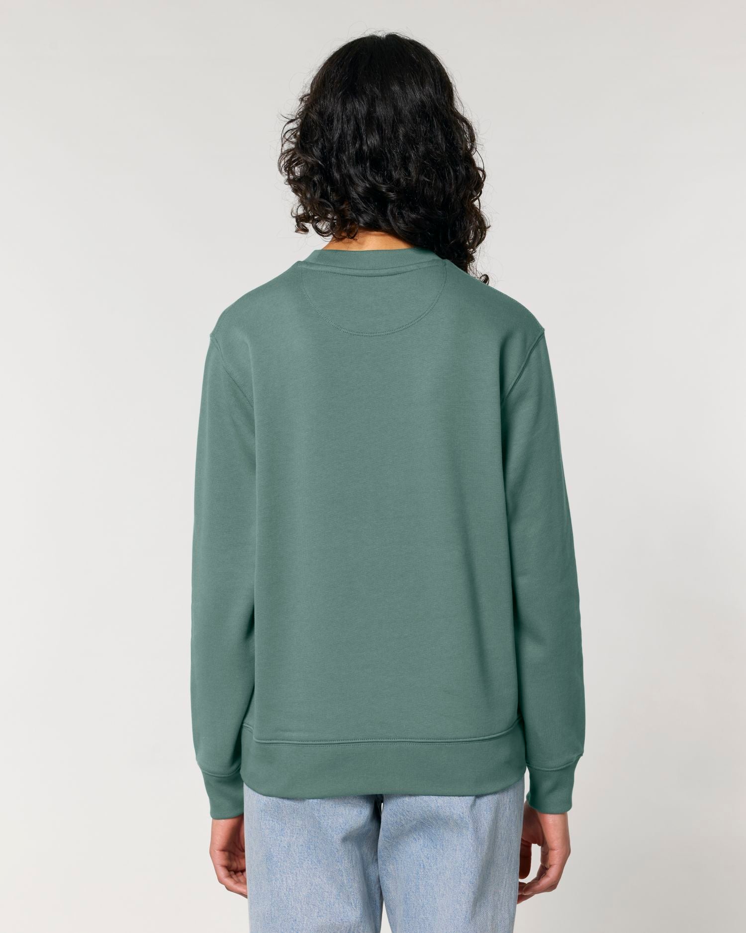 Sudadera unisex de cuello redondo - algodón orgánico 350 GSM | STSU178 Changer 2.0