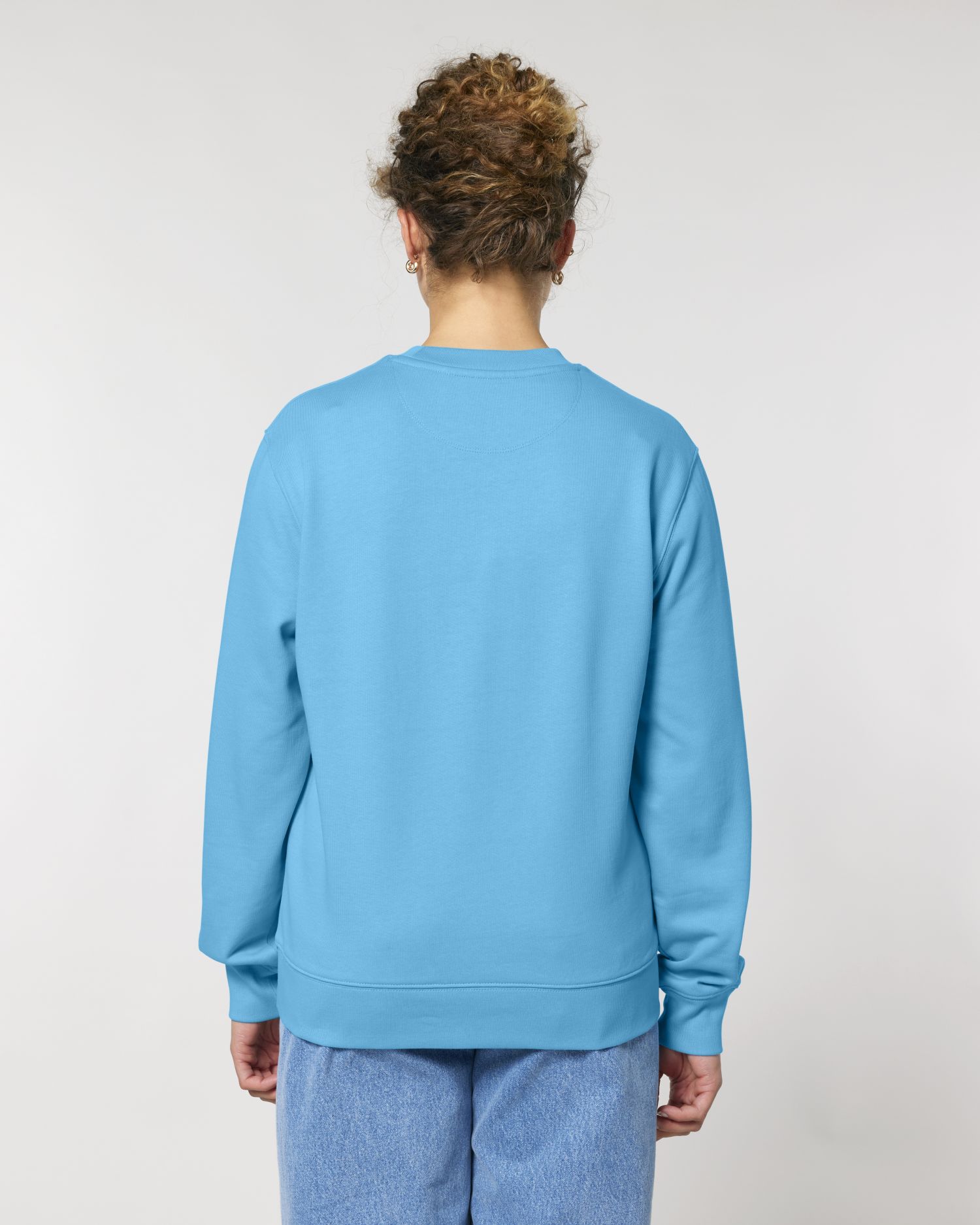 Sudadera unisex de cuello redondo - algodón orgánico 350 GSM | STSU178 Changer 2.0
