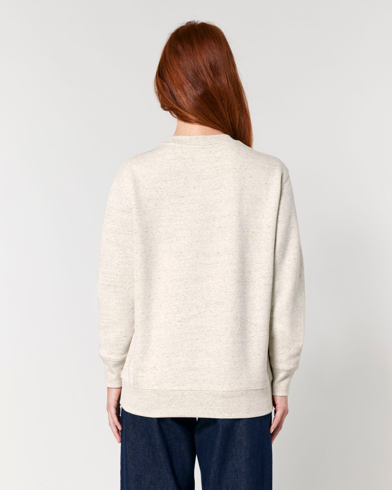 Sudadera unisex de cuello redondo - algodón orgánico 350 GSM | STSU178 Changer 2.0