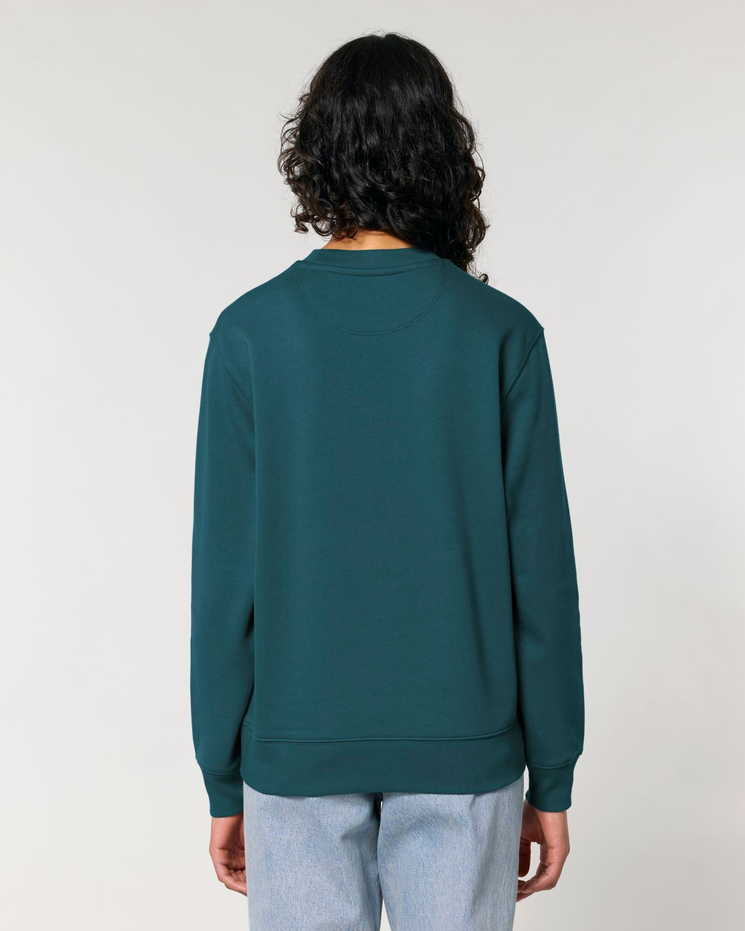 Sudadera unisex de cuello redondo - algodón orgánico 350 GSM | STSU178 Changer 2.0