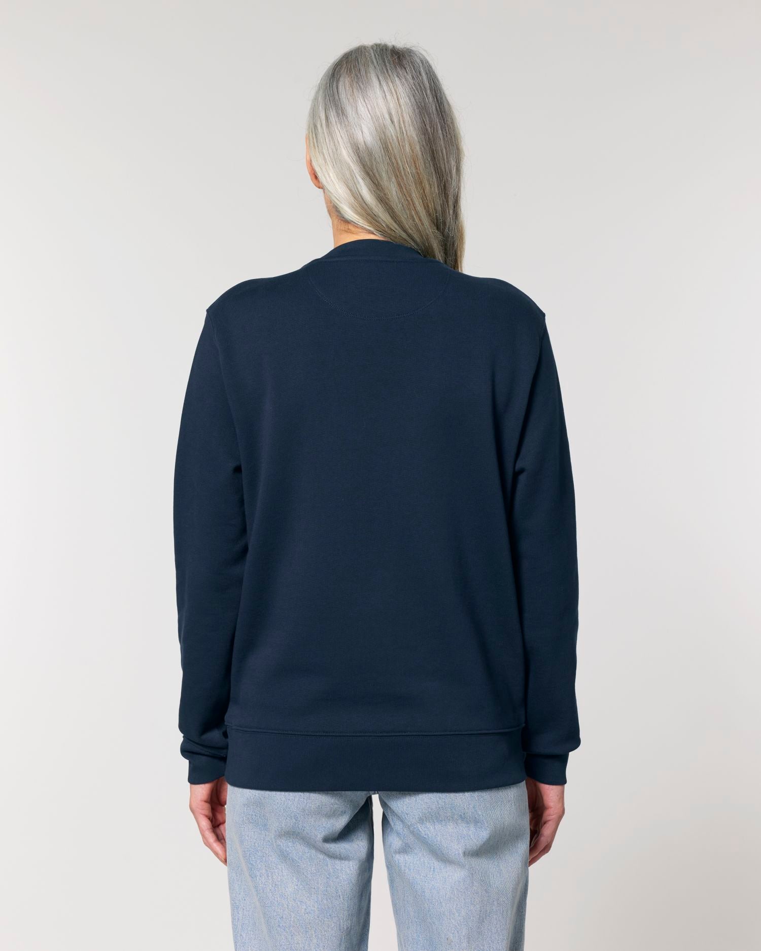 Sudadera unisex de cuello redondo - algodón orgánico 350 GSM | STSU178 Changer 2.0