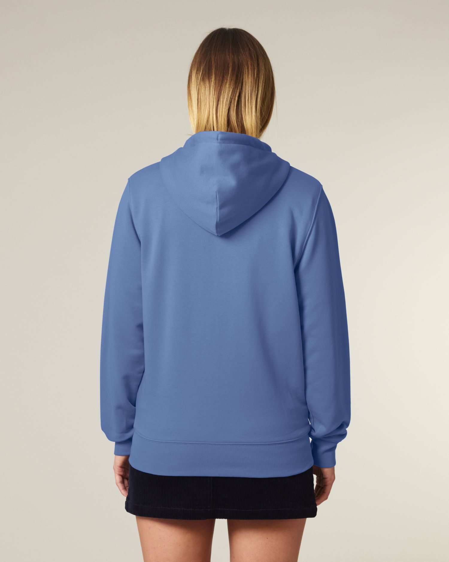 Sudadera con capucha de algodón orgánico unisex con cremallera - 300 GSM | Conector 2.0 STSU207