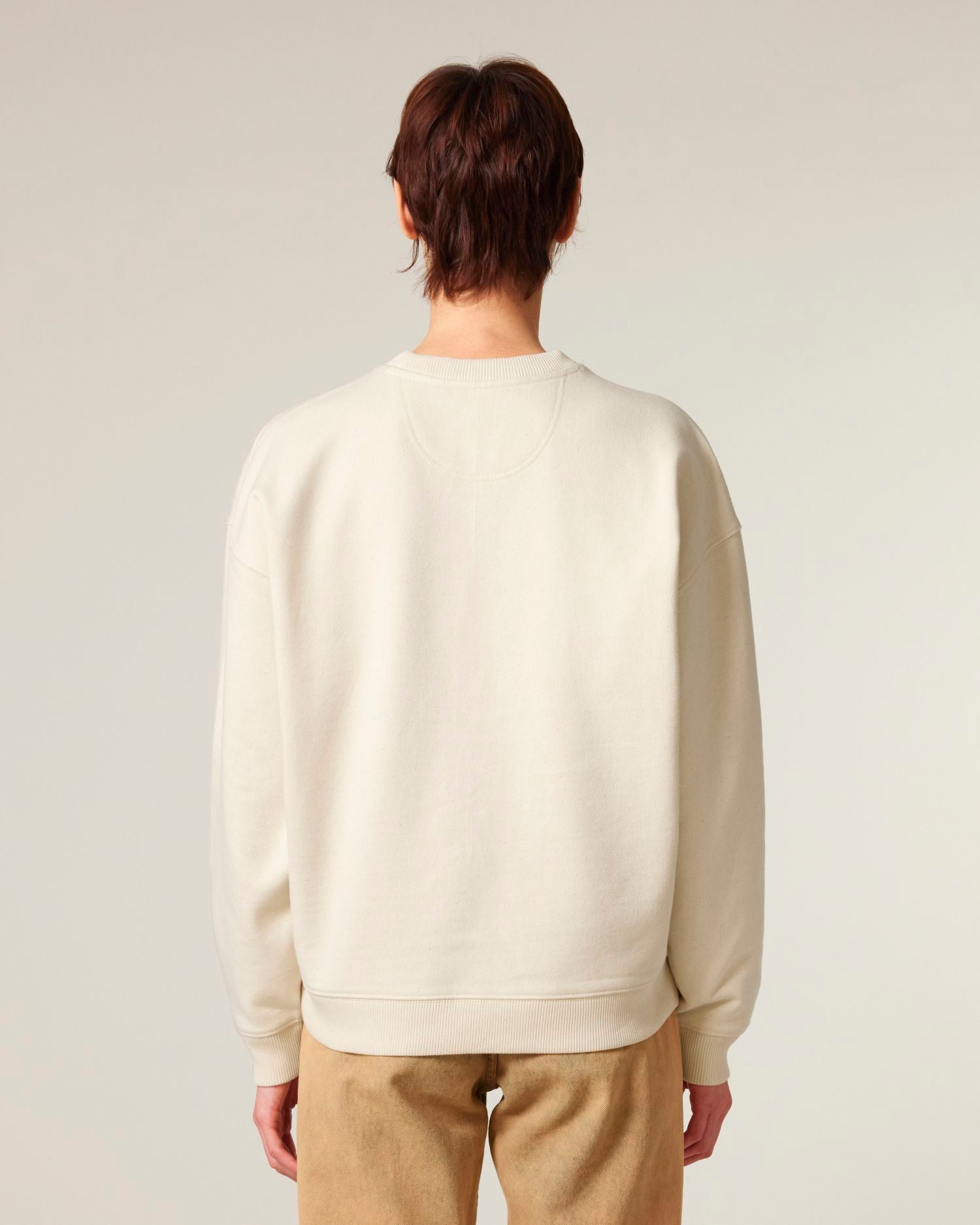 Unisex Oversized Sweatshirt aus Bio-Baumwolle mit Rundhalsausschnitt - 350 GSM | Radder 2.0 STSU208