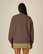 Uniseks Oversized Organisch Katoenen Ronde Hals Sweater - 350 GSM | Radder 2.0 STSU208