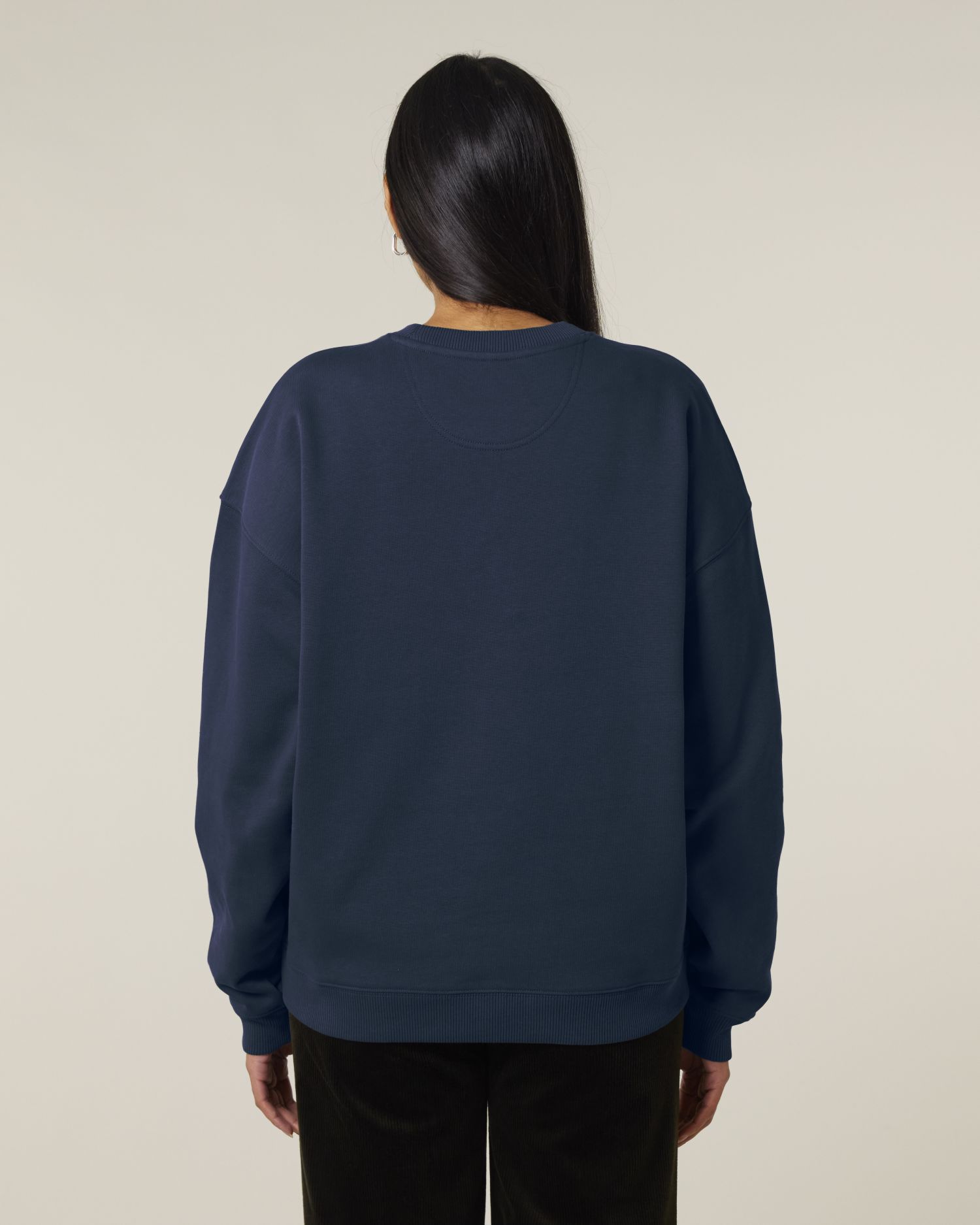 Unisex Oversized Organic Cotton Crew Neck Sweatshirt - 350 GSM | Radder 2.0 STSU208