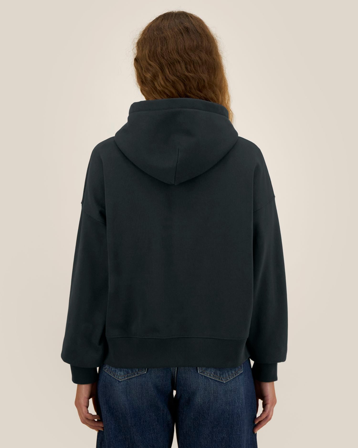 Sudadera unisex Oversized con capucha y cremallera completa de algodón reciclado - 400 g/m² | Fronter - STSU275