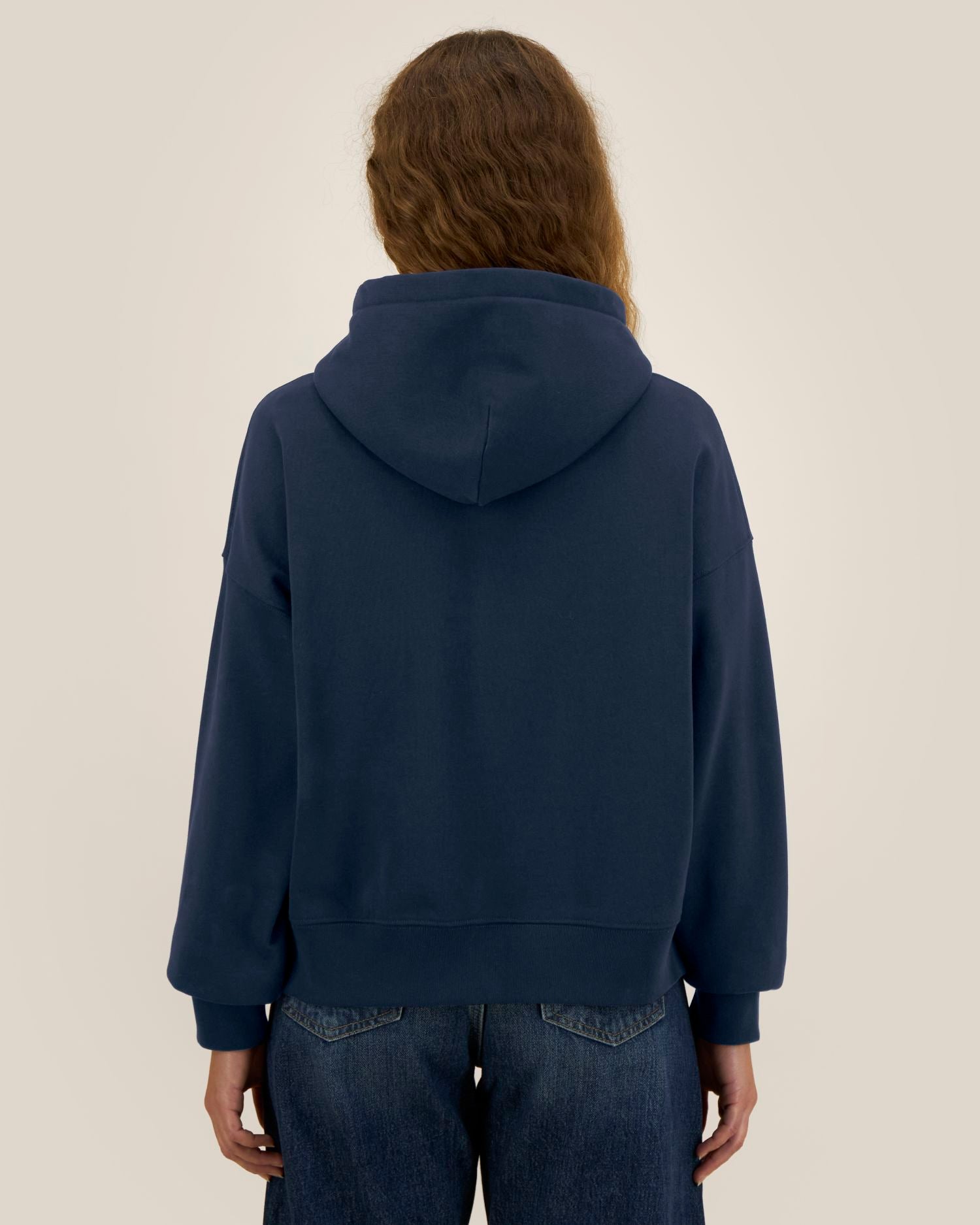 Sudadera unisex Oversized con capucha y cremallera completa de algodón reciclado - 400 g/m² | Fronter - STSU275