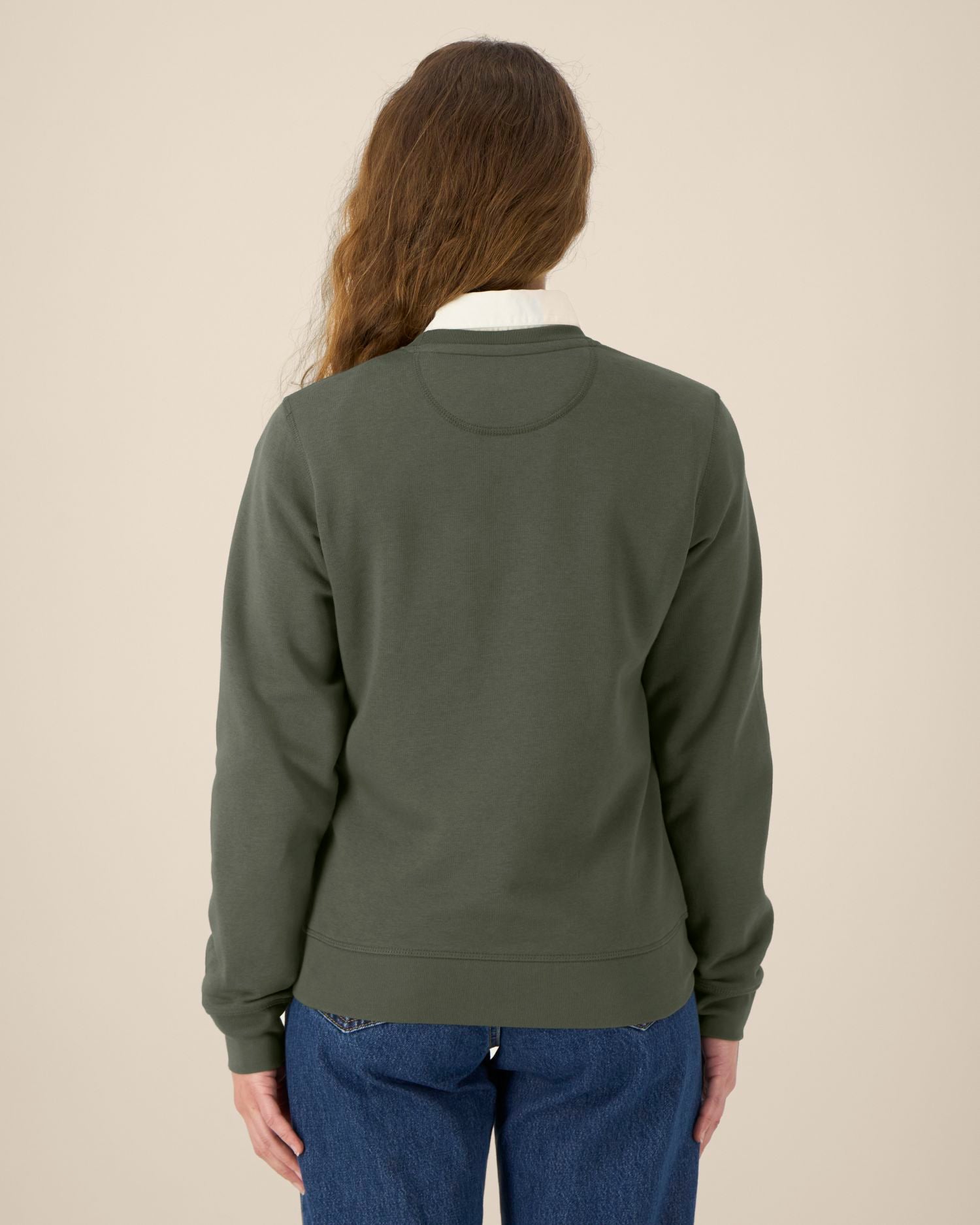 Sudadera de Cuello redondo orgánica unisex de peso medio-ligero - 280 g/m² | Roller STSU868