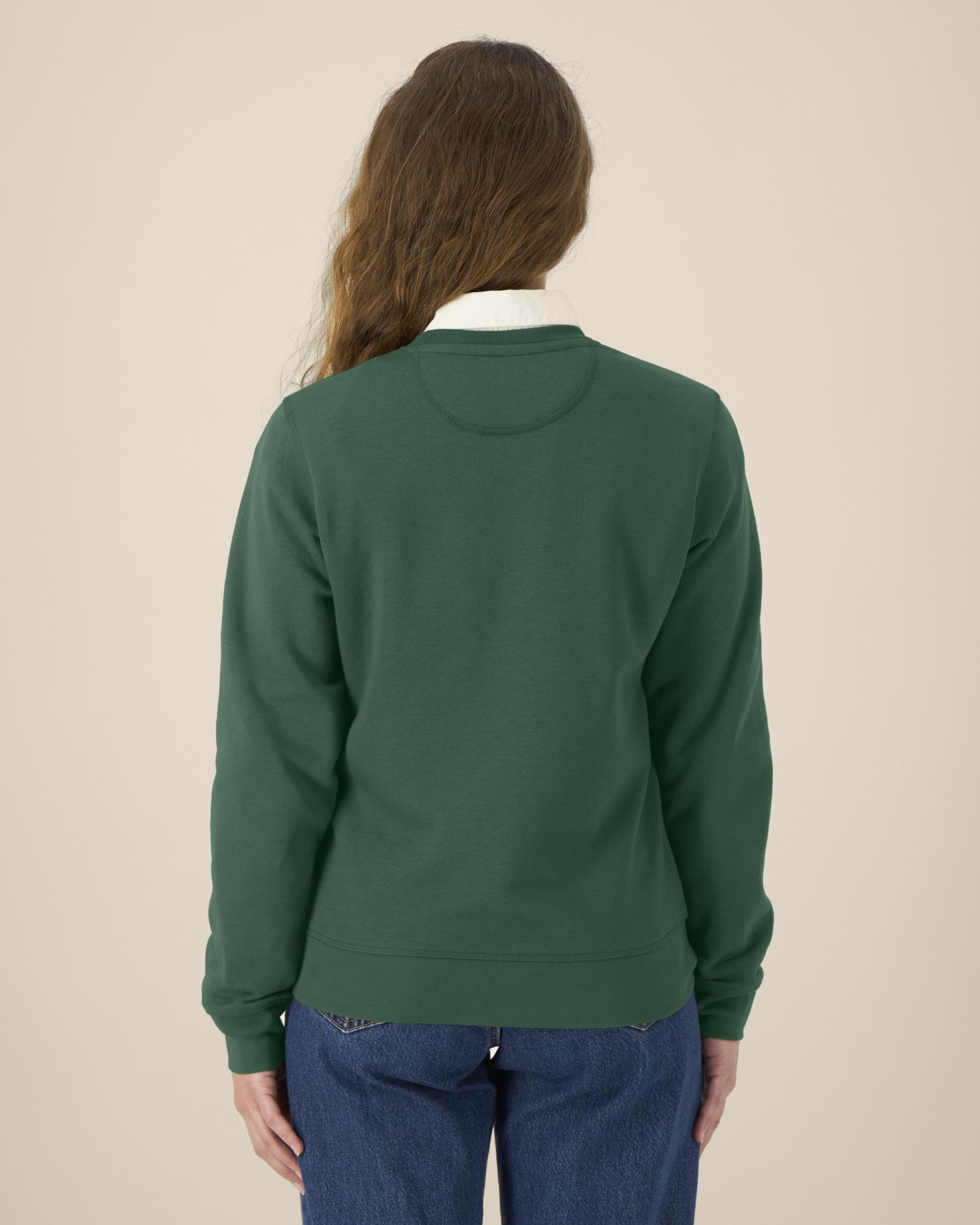 Sudadera de Cuello redondo orgánica unisex de peso medio-ligero - 280 g/m² | Roller STSU868