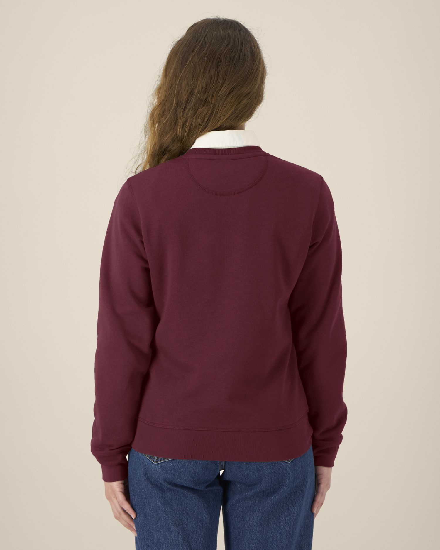 Sudadera de Cuello redondo orgánica unisex de peso medio-ligero - 280 g/m² | Roller STSU868