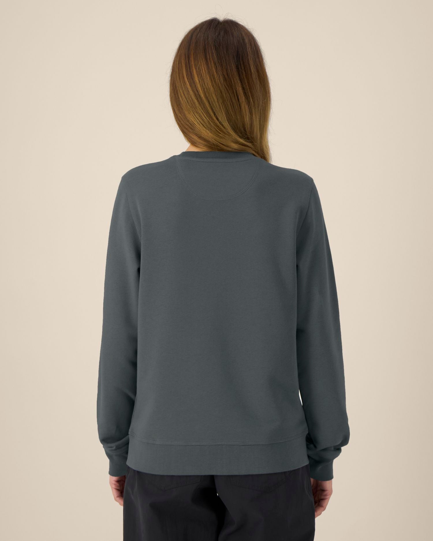 Sudadera de Cuello redondo orgánica unisex de peso medio-ligero - 280 g/m² | Roller STSU868