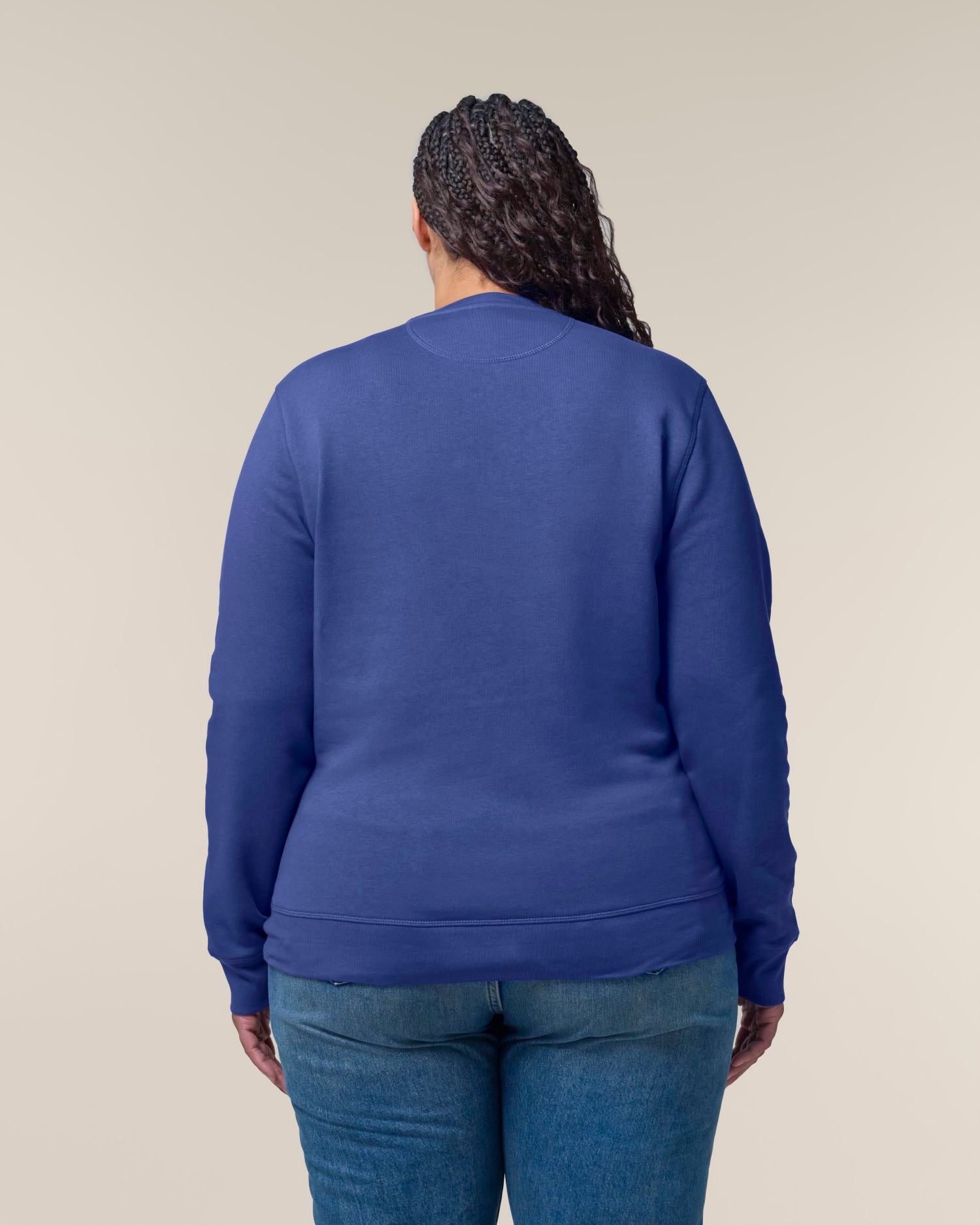 Sudadera de Cuello redondo orgánica unisex de peso medio-ligero - 280 g/m² | Roller STSU868