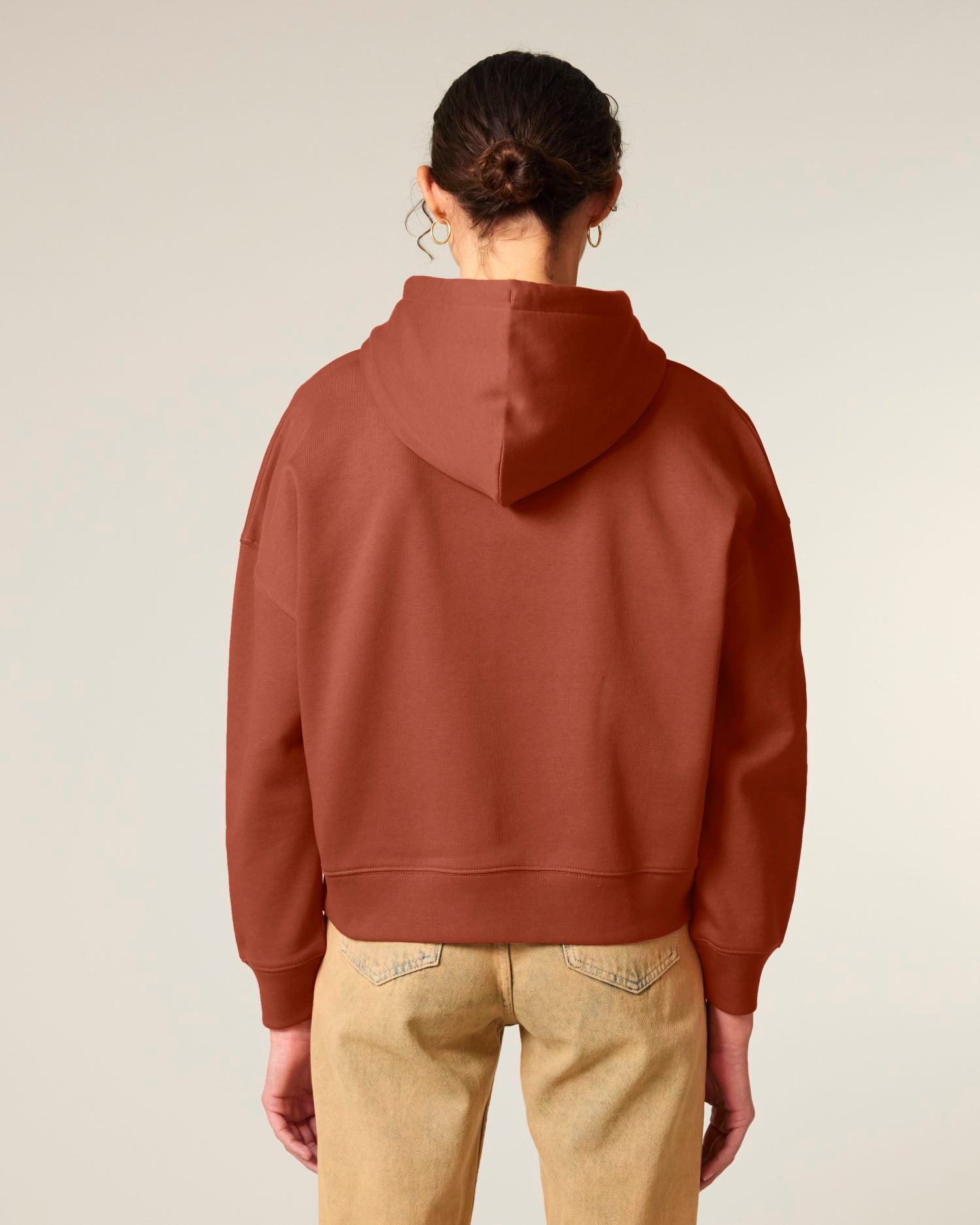 Women's Organic Cotton Hoodie Sweatshirt - 300 GSM | Nora STSW213