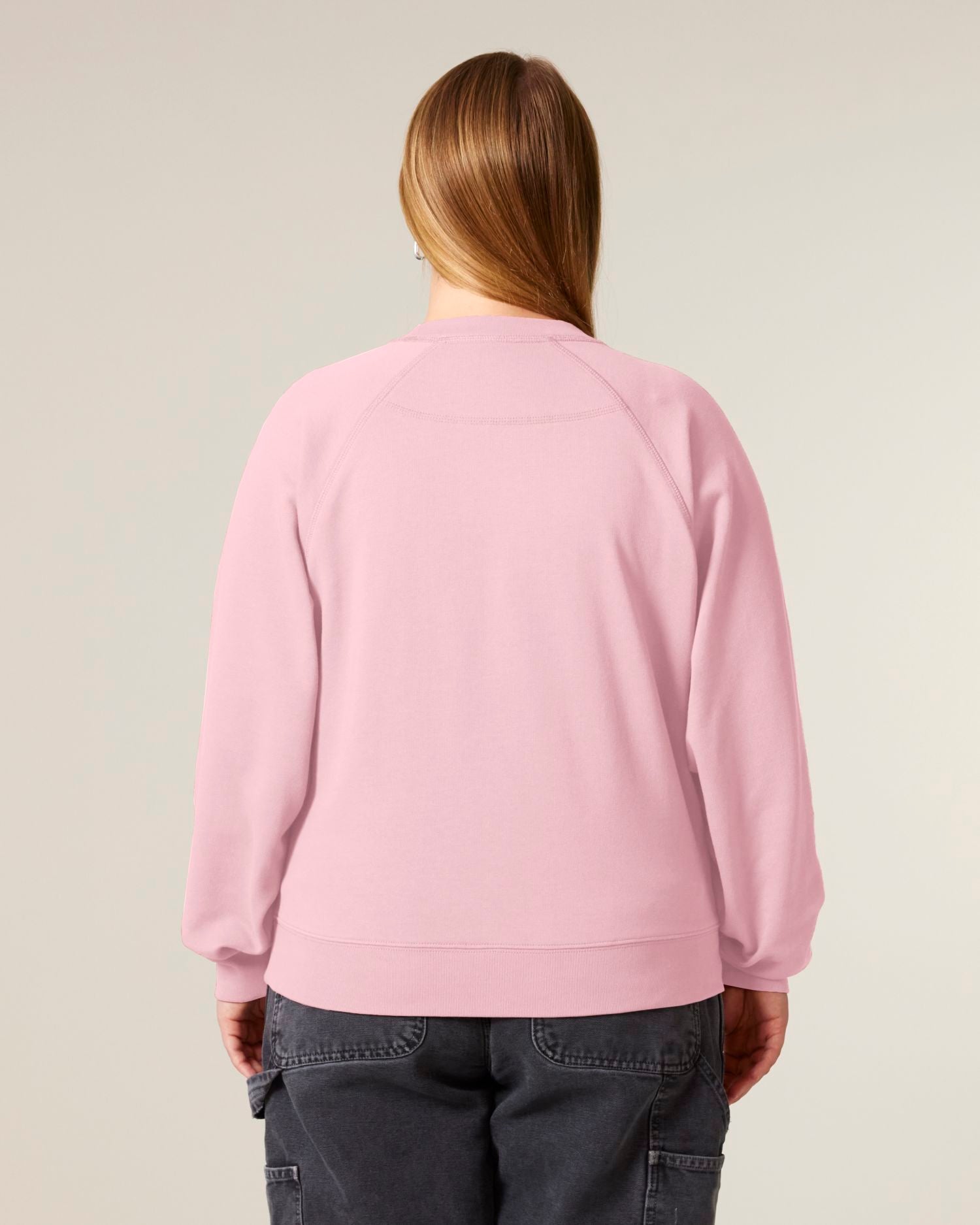 Women's Organic Cotton Raglan Sweatshirt - 300 GSM | Clara STSW217