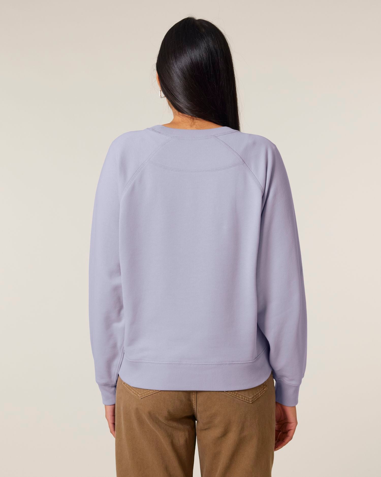 Women's Organic Cotton Raglan Sweatshirt - 300 GSM | Clara STSW217